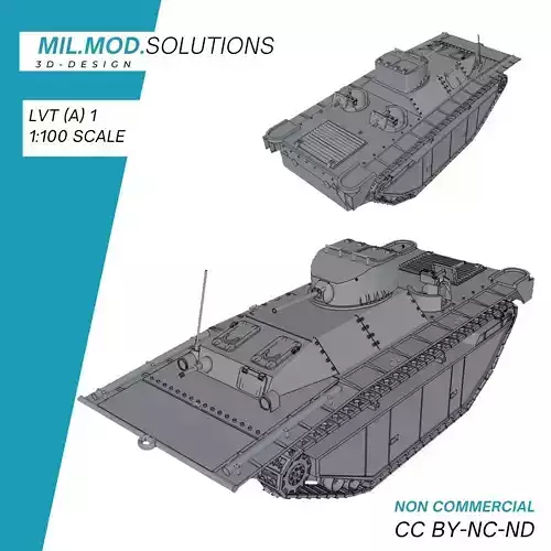 LVT1A Landing Vehicle Tracked 