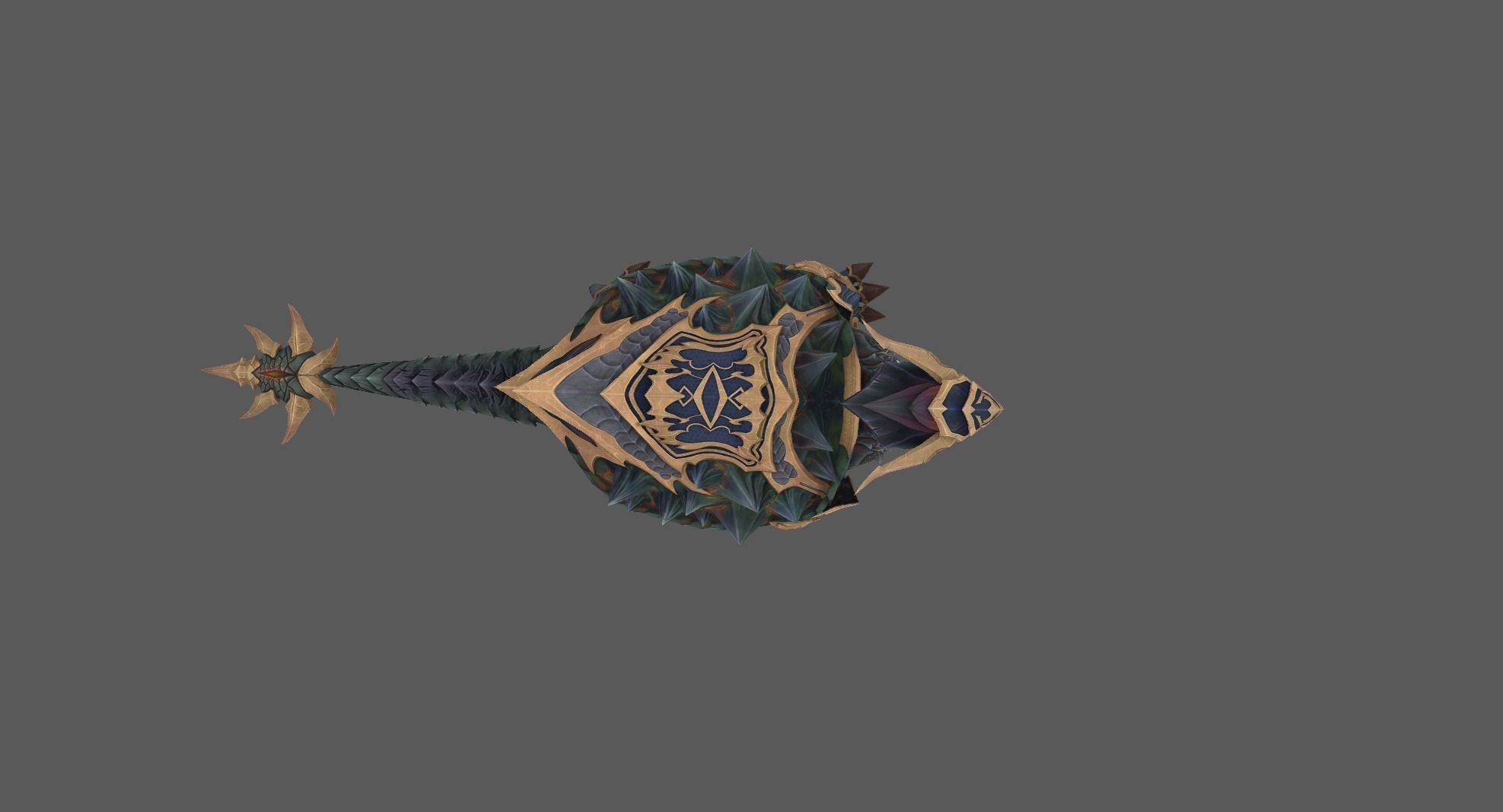 Fantasy Horse For MMORPG Low-poly 3D model_2