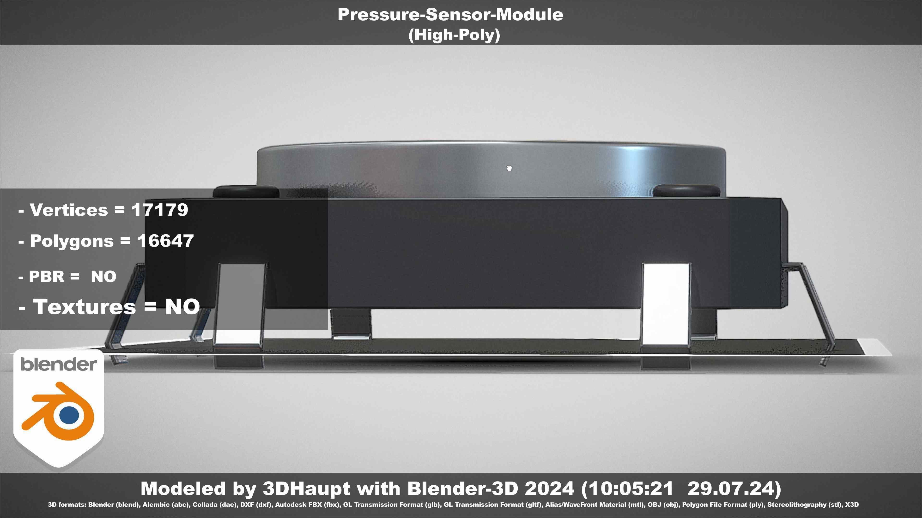 Pressure-Sensor-Module  3D model_102