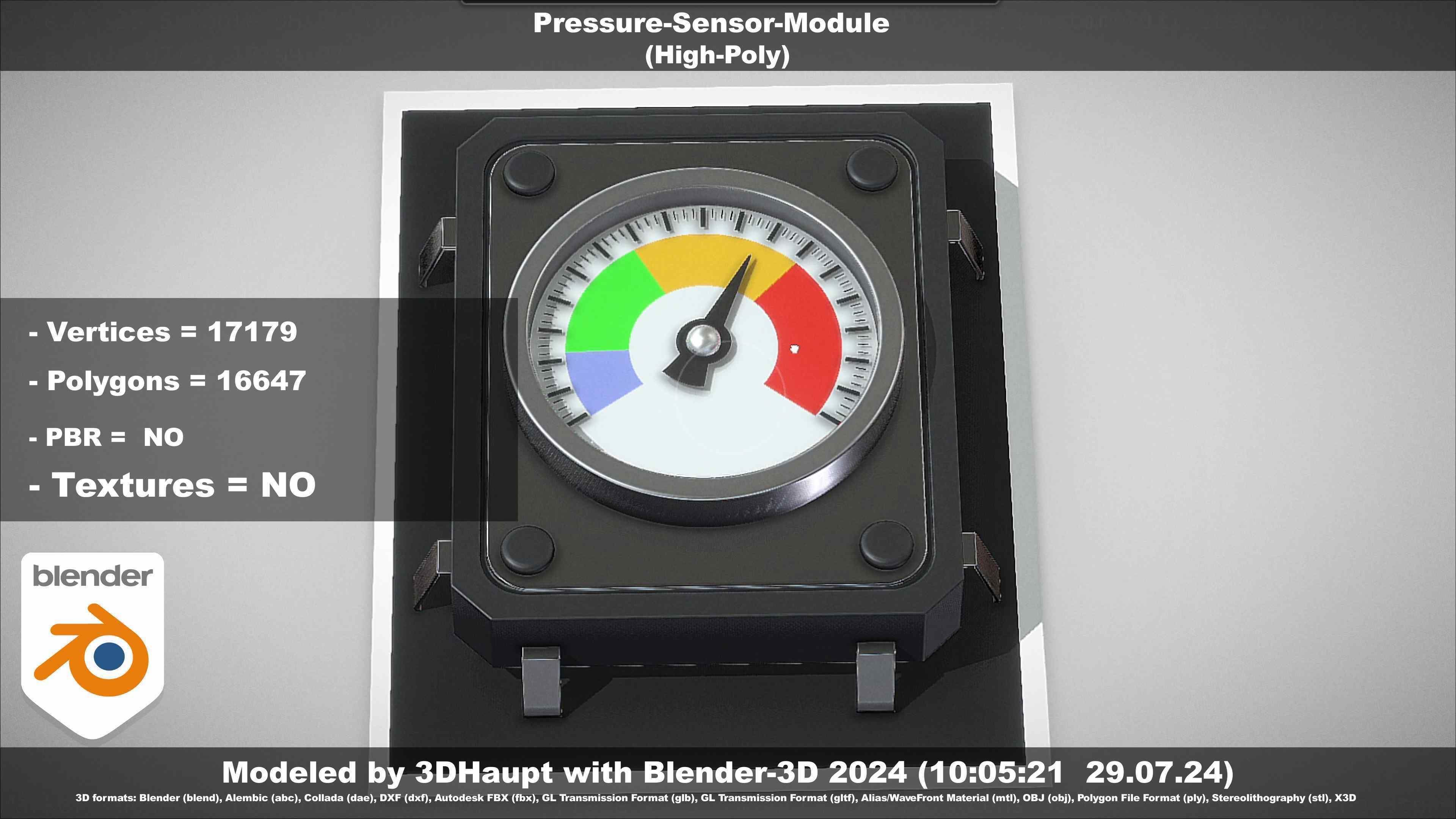 Pressure-Sensor-Module  3D model_50