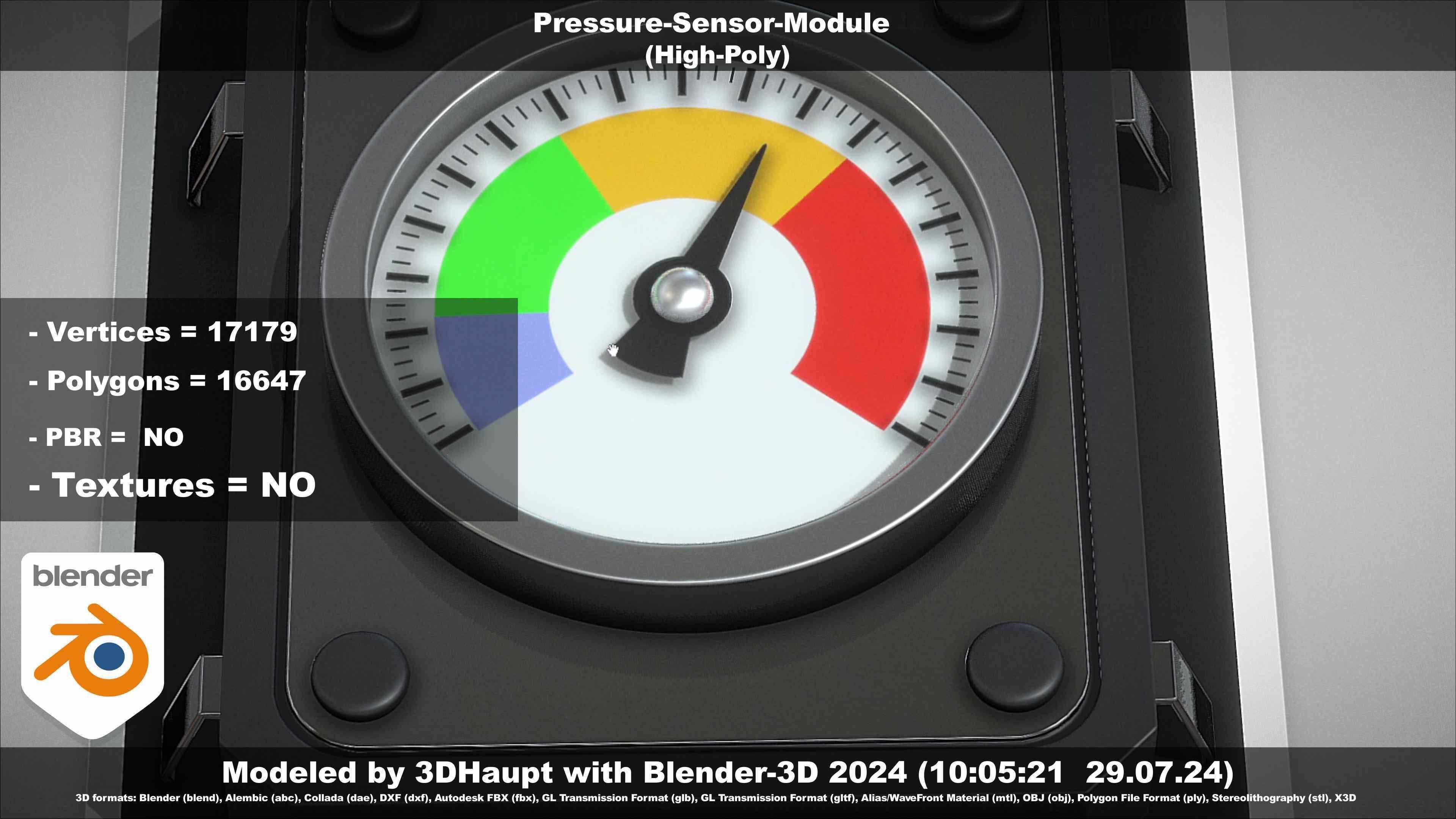 Pressure-Sensor-Module  3D model_51