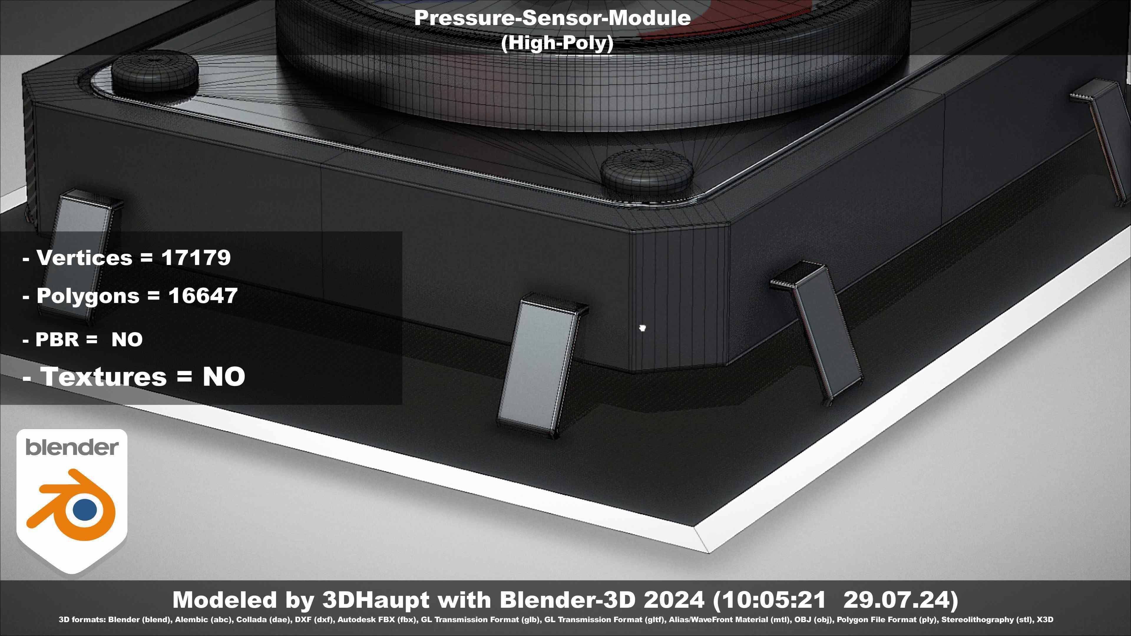 Pressure-Sensor-Module  3D model_69