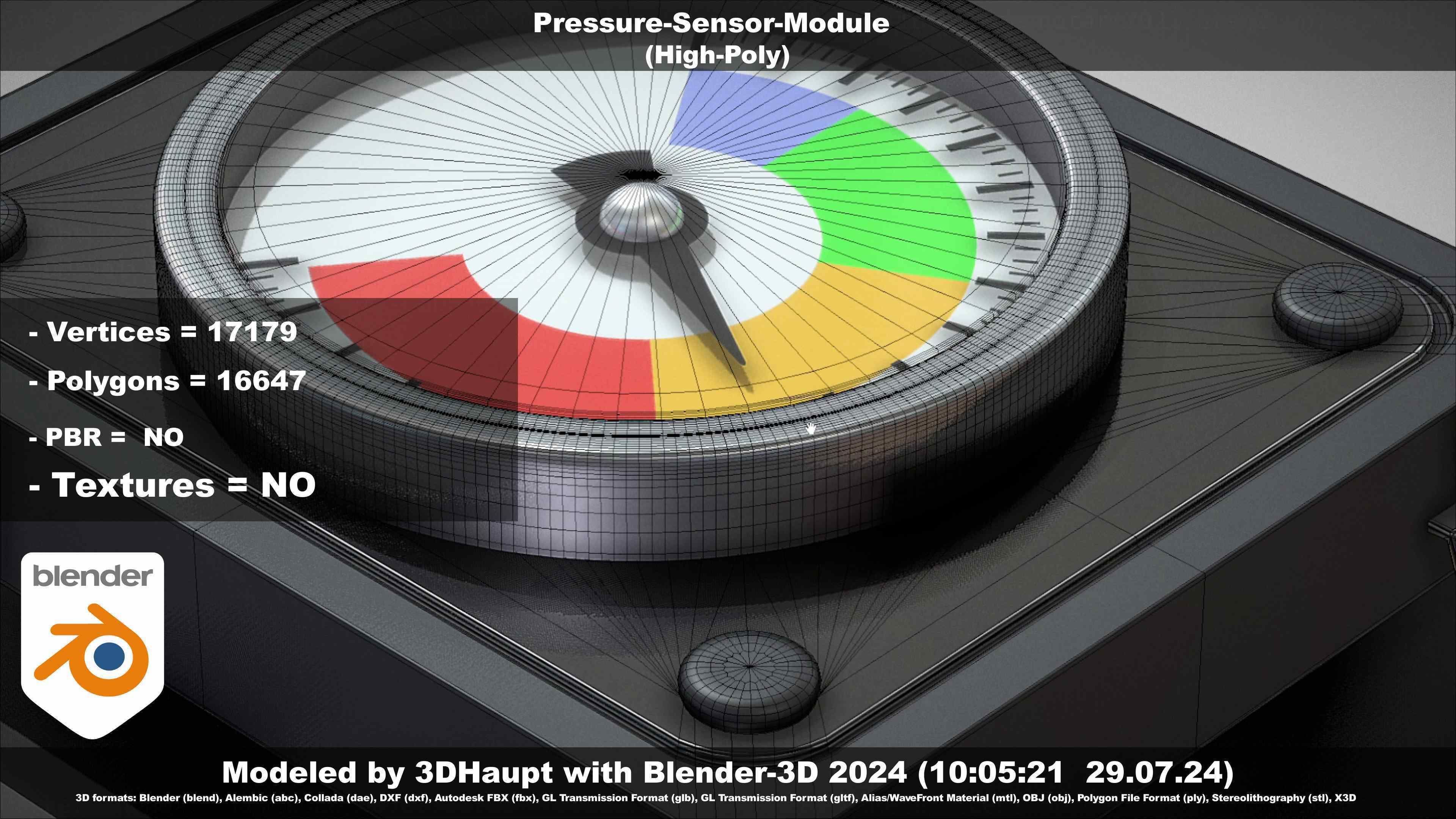 Pressure-Sensor-Module  3D model_80