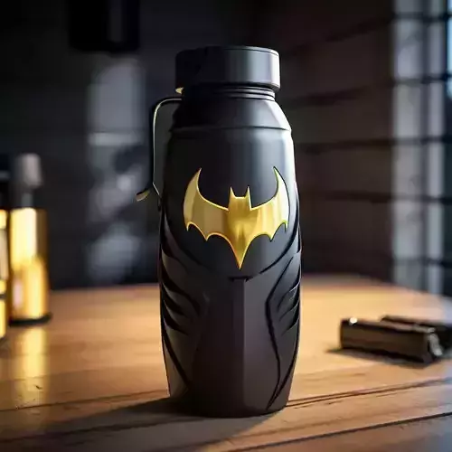 Superhero Batman bottle