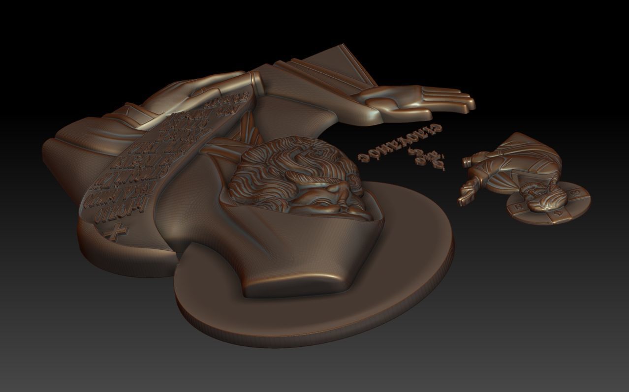 Silouan the Athonite 3D model_5