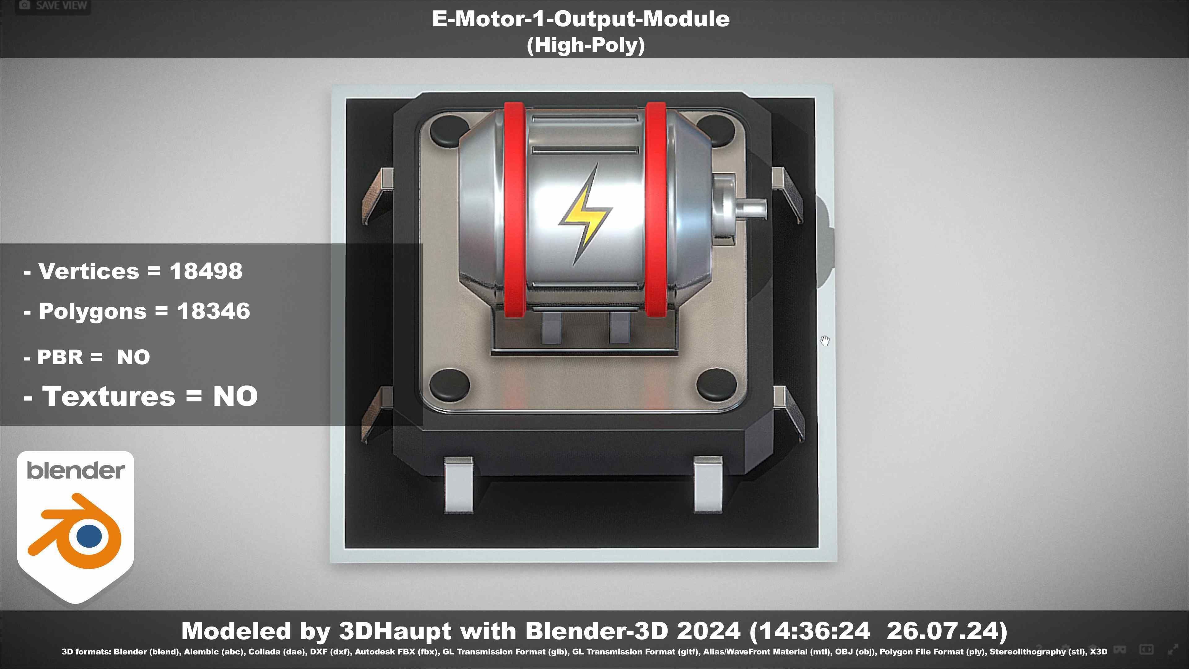 E-Motor-1-Output  3D model_50