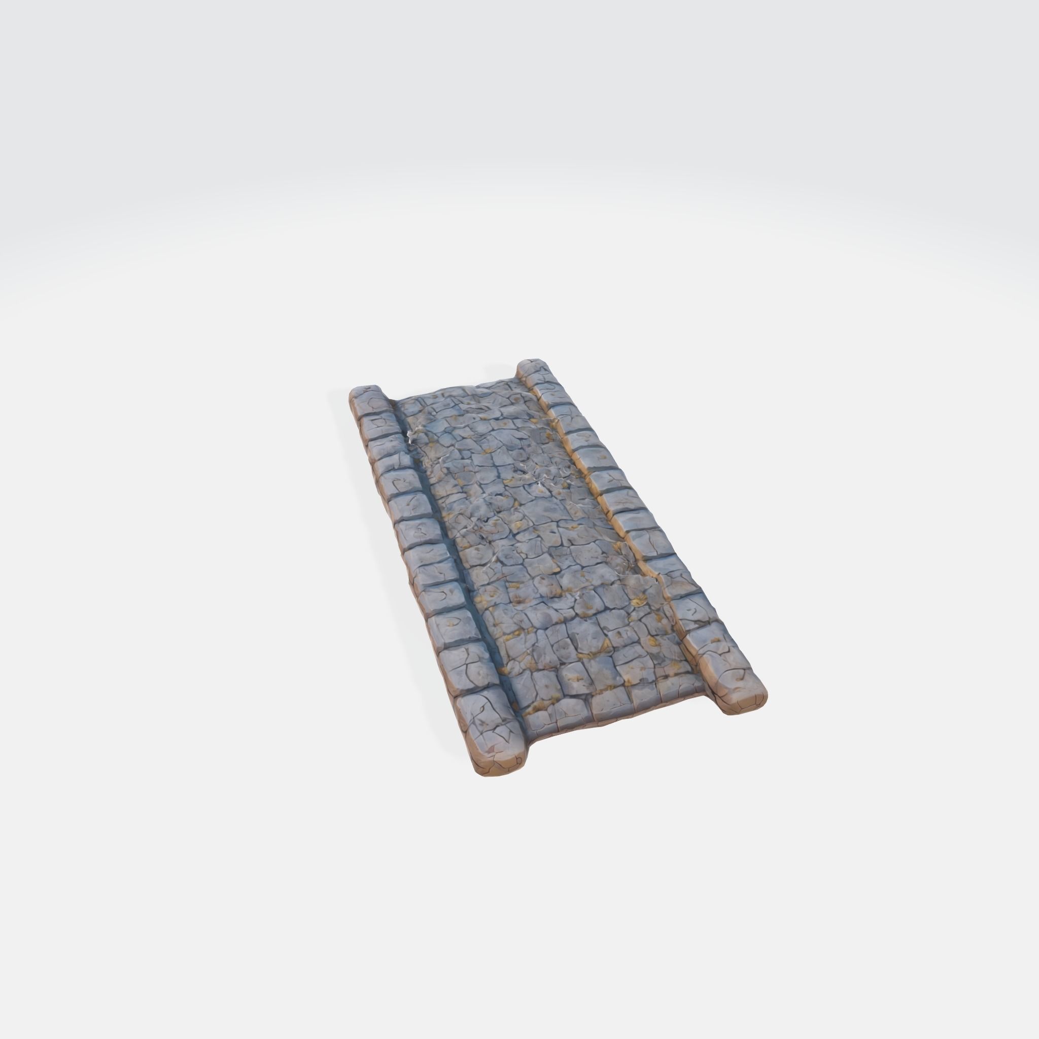 A stone bridge 3D model_1