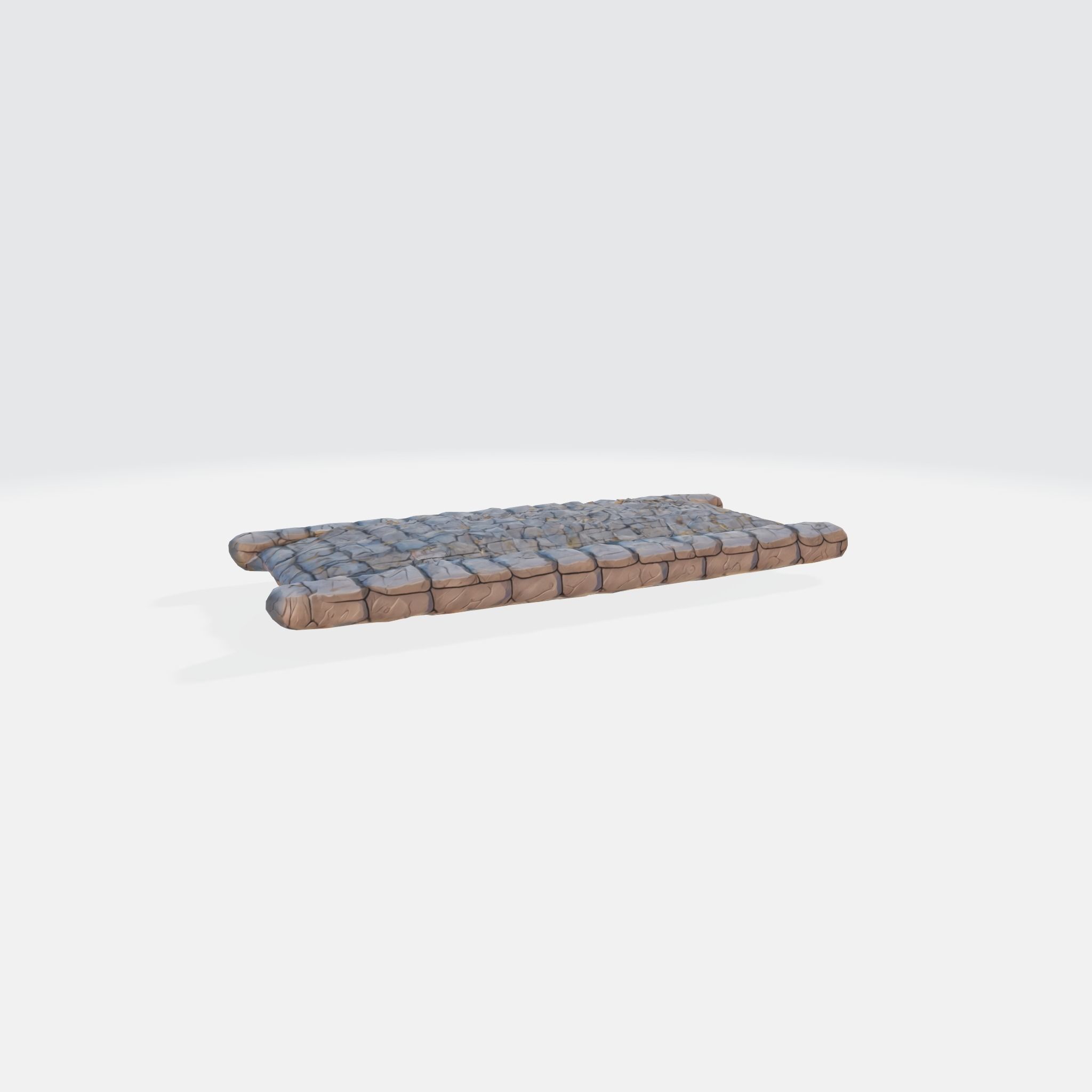 A stone bridge 3D model_4