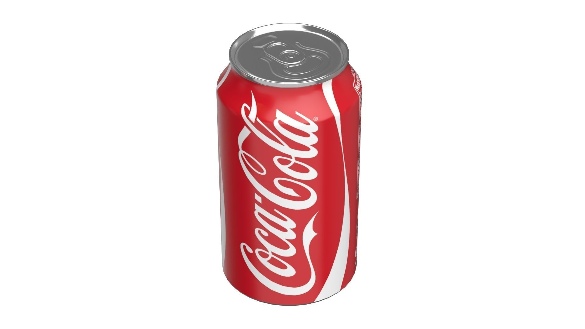 Coca Cola Drink Can 355ml 11 Low-poly 3D model_7