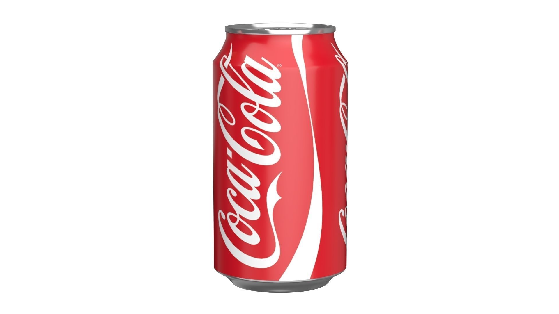 Coca Cola Drink Can 355ml 11 Low-poly 3D model_2
