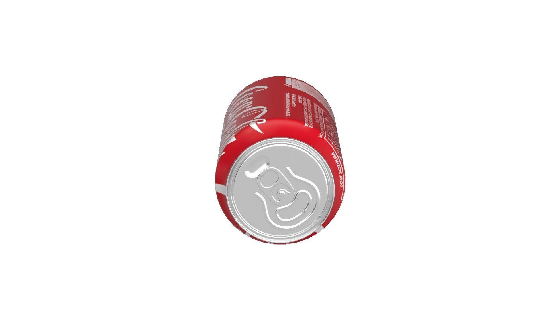 Coca Cola Drink Can 375ml 12 Low-poly 3D model_12
