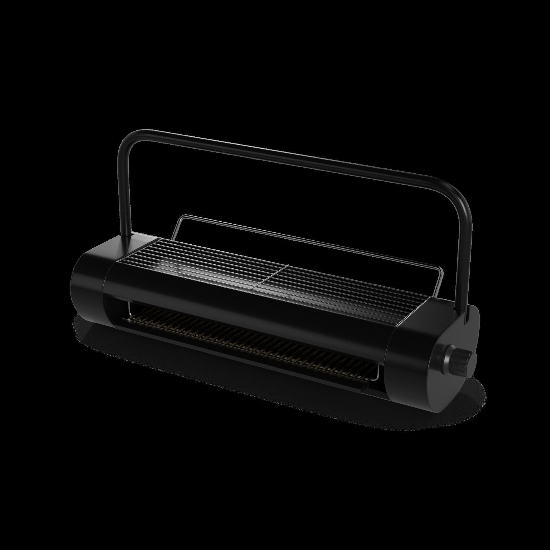 Grilling and BBQ utensils BBQ Grill Light 3D model_1