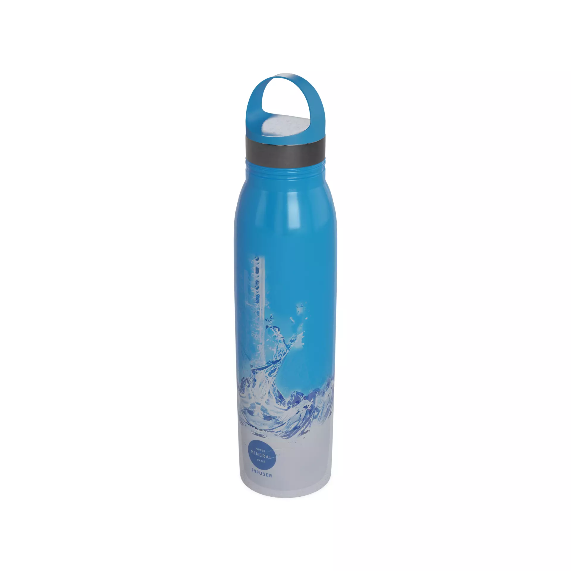 Bottles and thermos flasks Infuser Water Bottle Low-poly 3D model_0