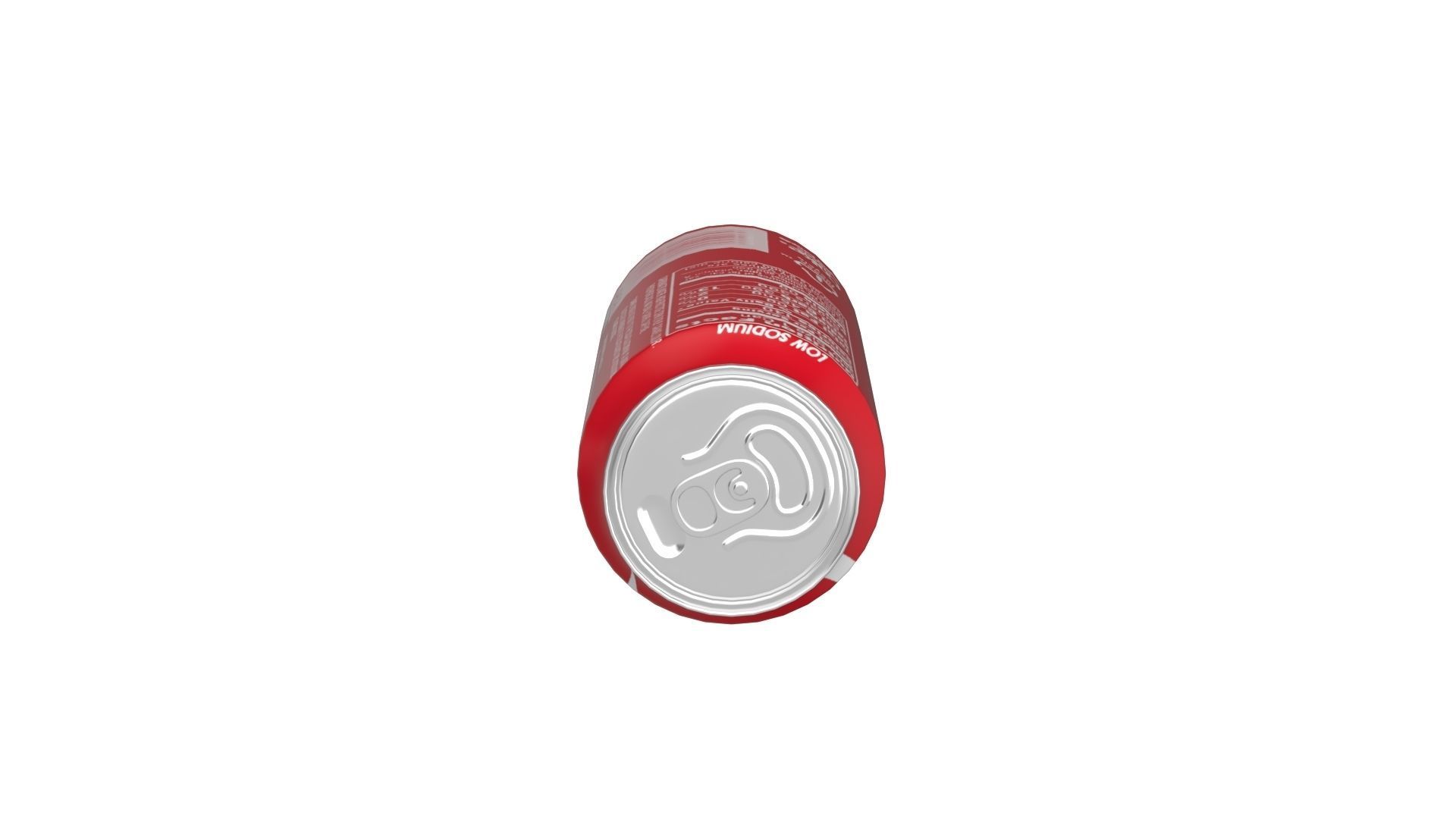 Coca Cola Drink Can 500ml 14 Low-poly 3D model_12