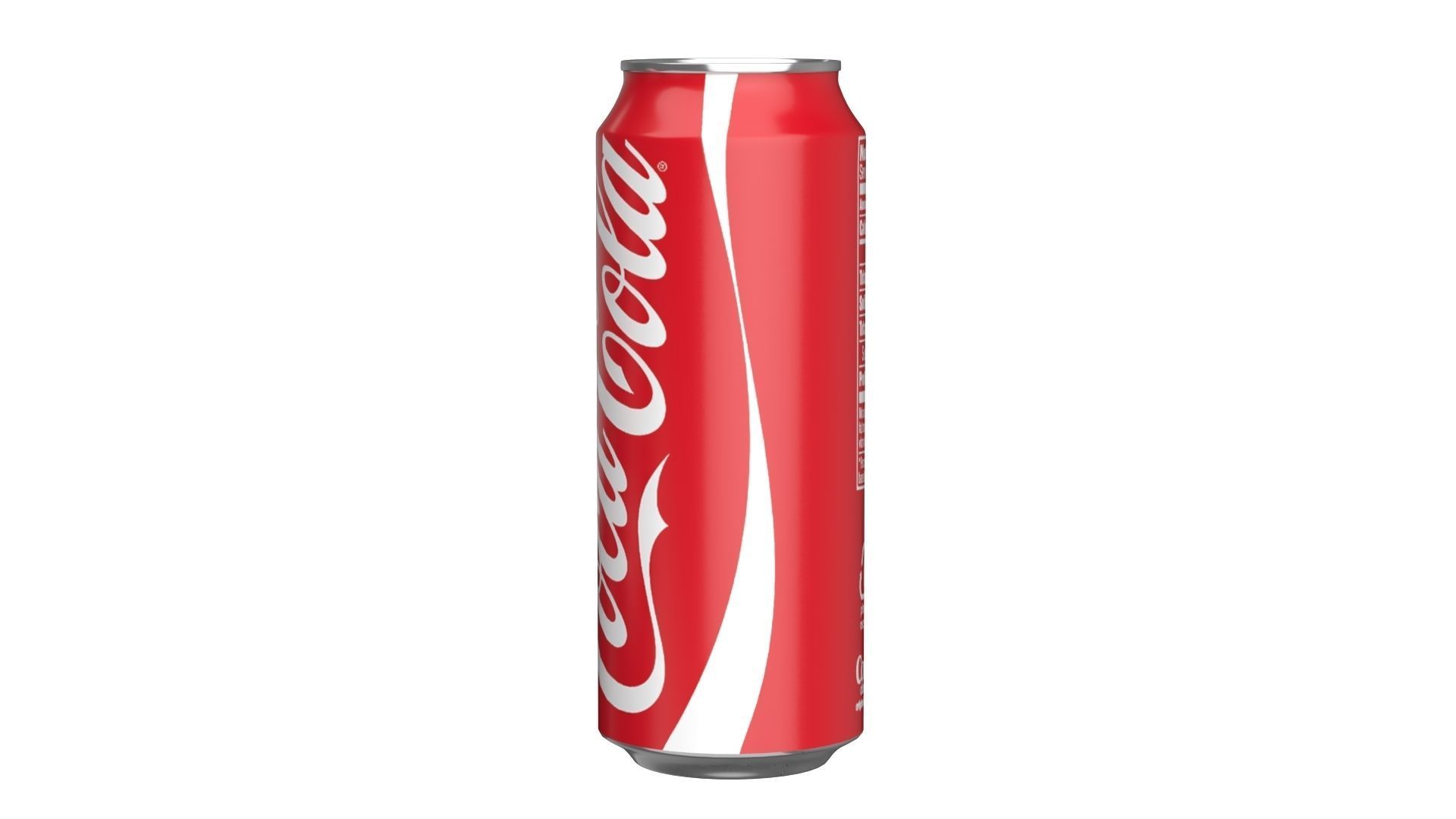 Coca Cola Drink Can 500ml 14 Low-poly 3D model_6
