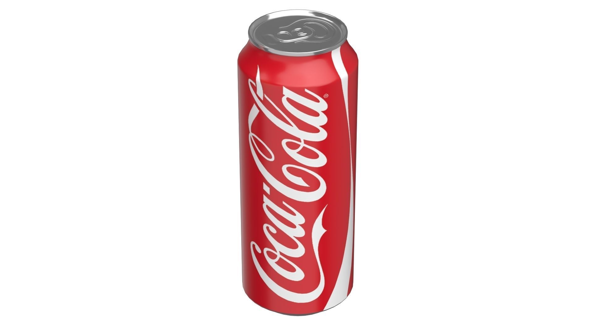 Coca Cola Drink Can 500ml 14 Low-poly 3D model_7