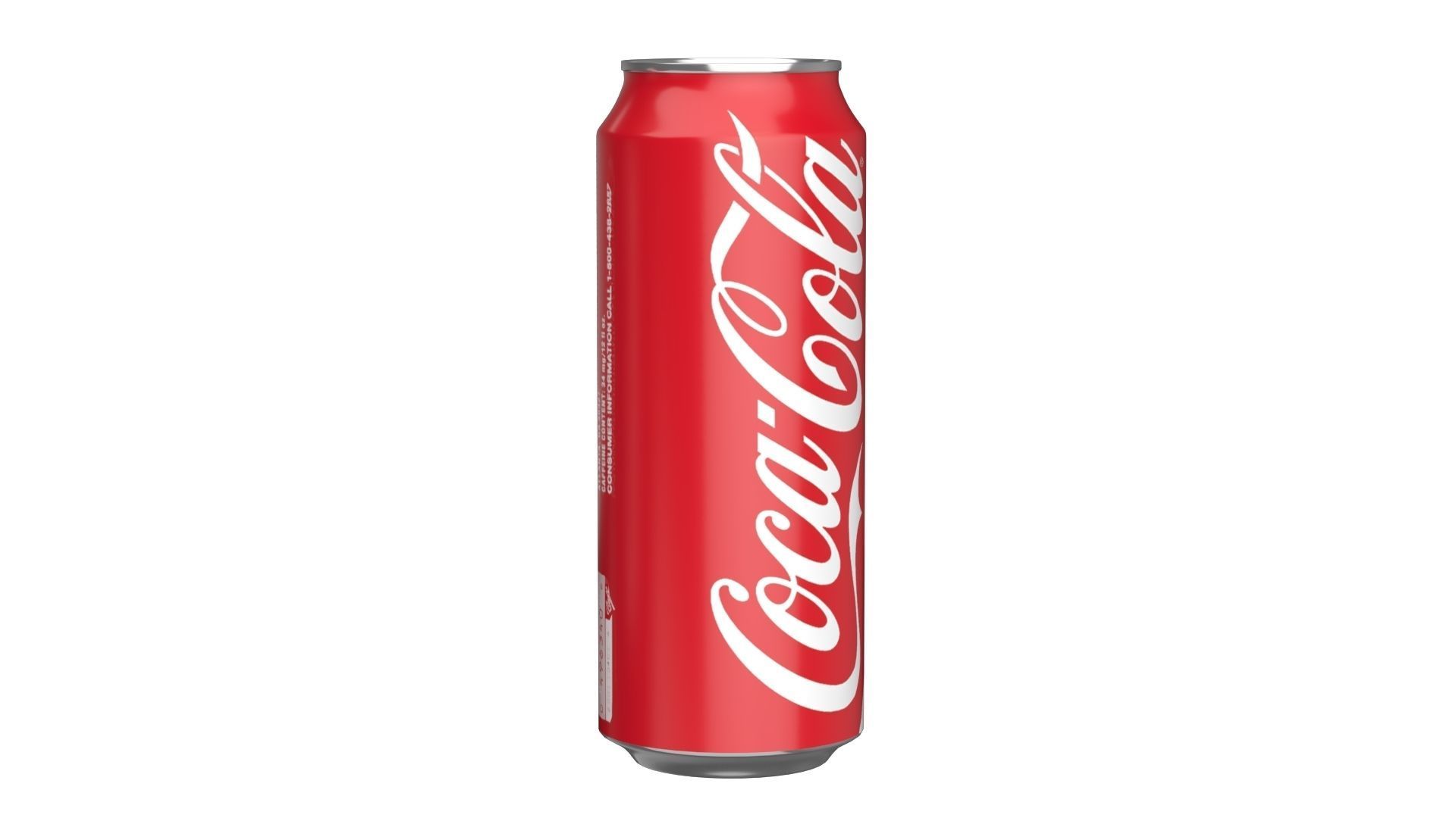Coca Cola Drink Can 500ml 14 Low-poly 3D model_1