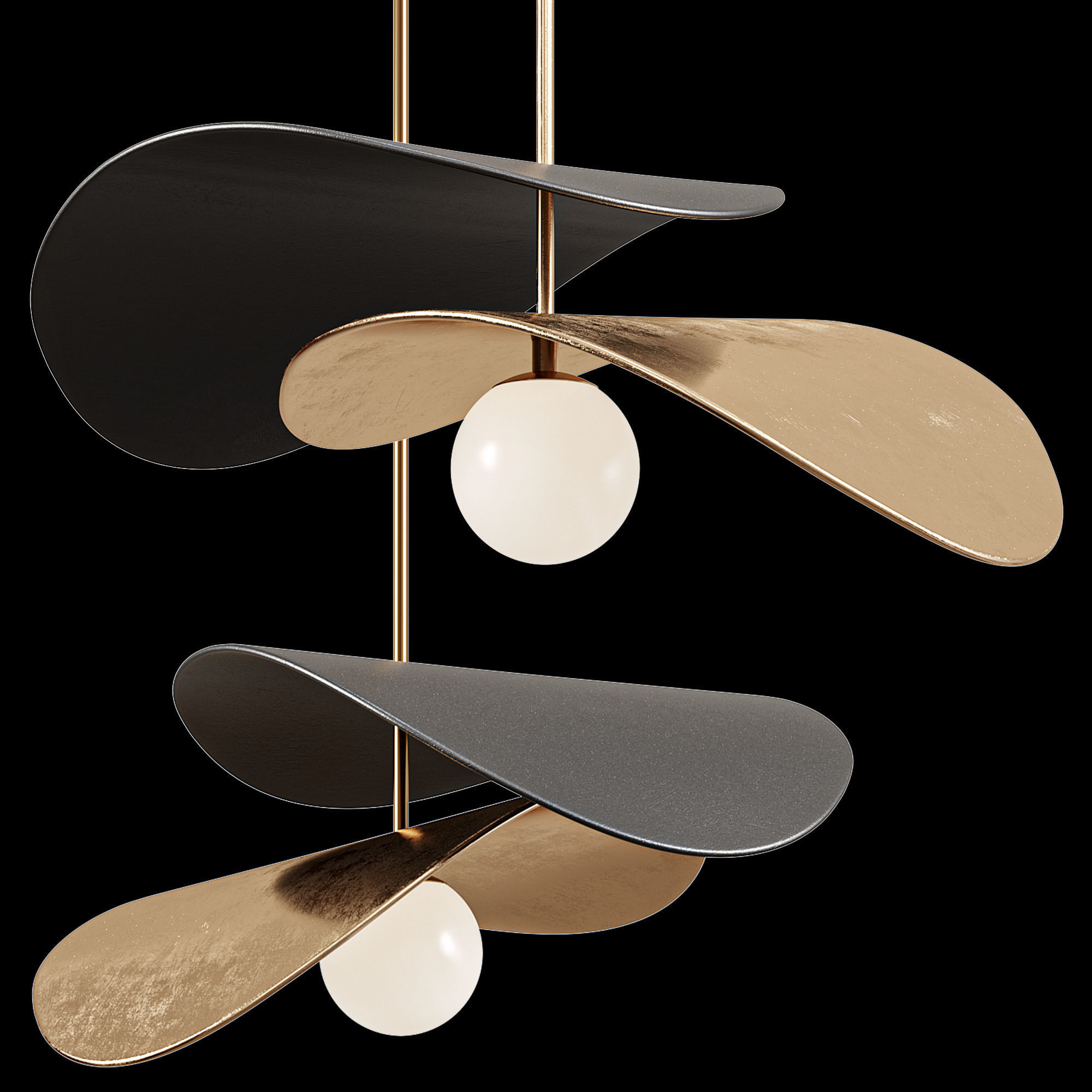 Olivia Pendant Light 3D model_3