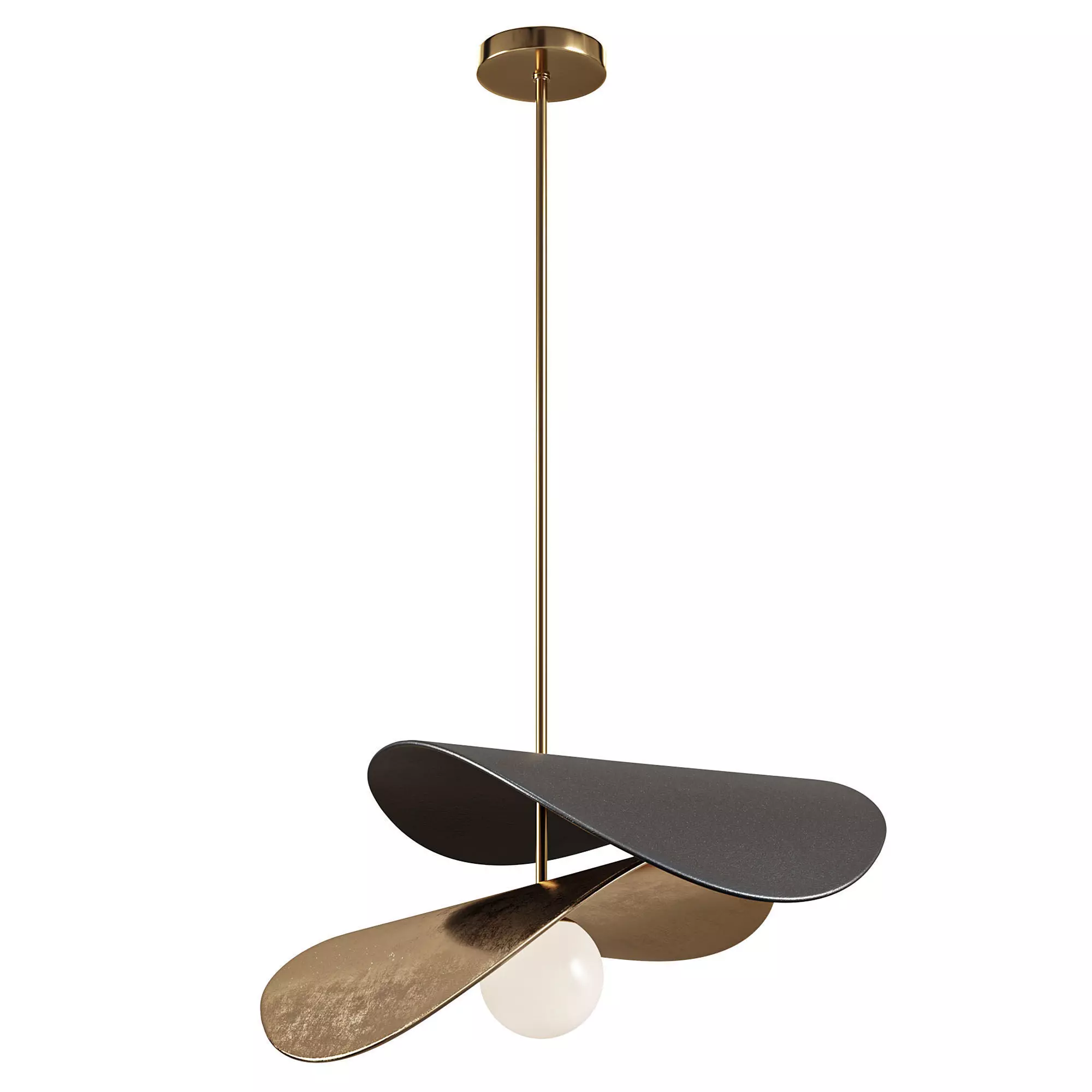 Olivia Pendant Light 3D model_0