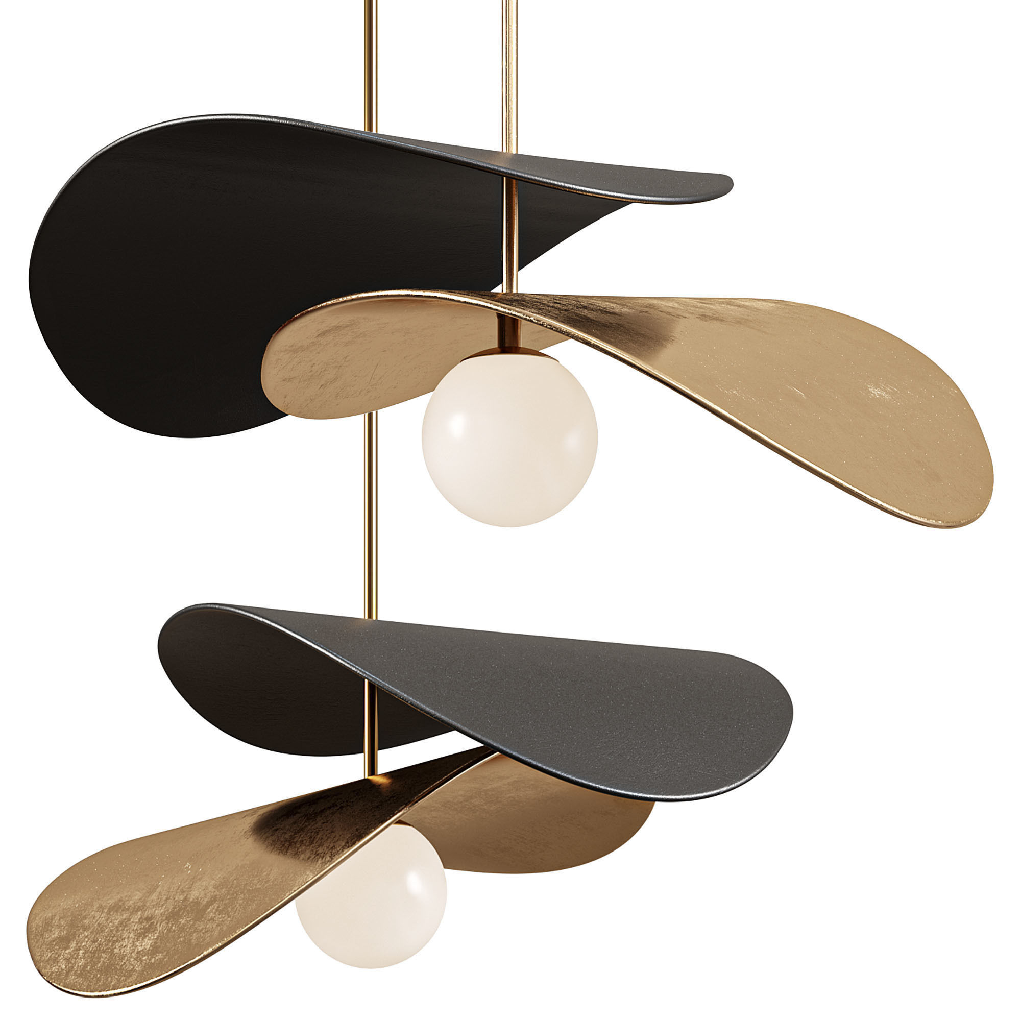 Olivia Pendant Light 3D model_2