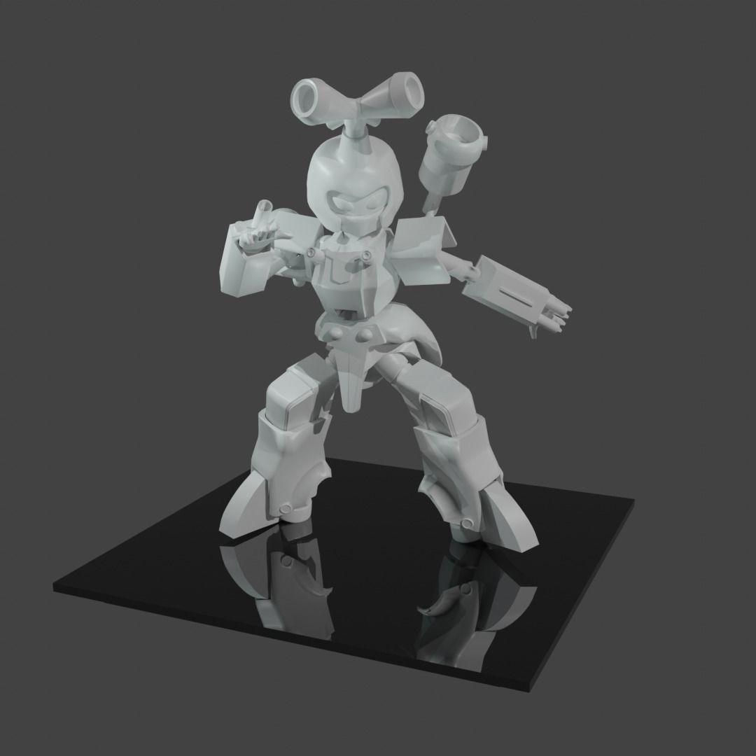 MetaBee  KBT05-C Saikachis STL 3D print model_2