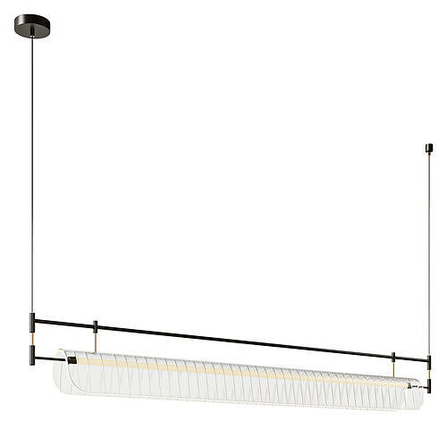 Rack and row lamp VALBERG 3D model