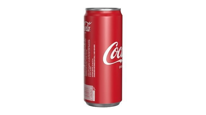 Coca Cola Drink Can Sleek 310ml 19 Low-poly 3D model 3
