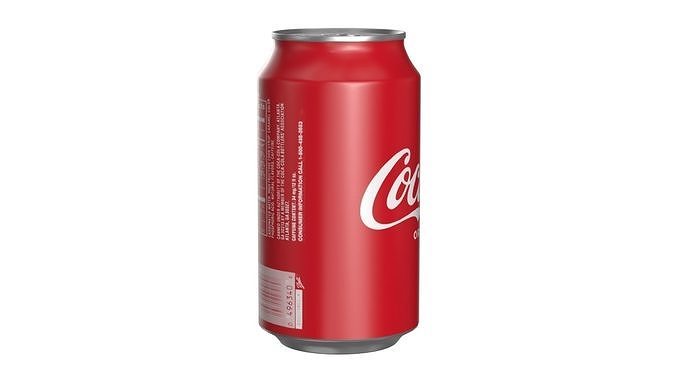 Coca Cola Drink Can 355ml 24 Low-poly 3D model 3