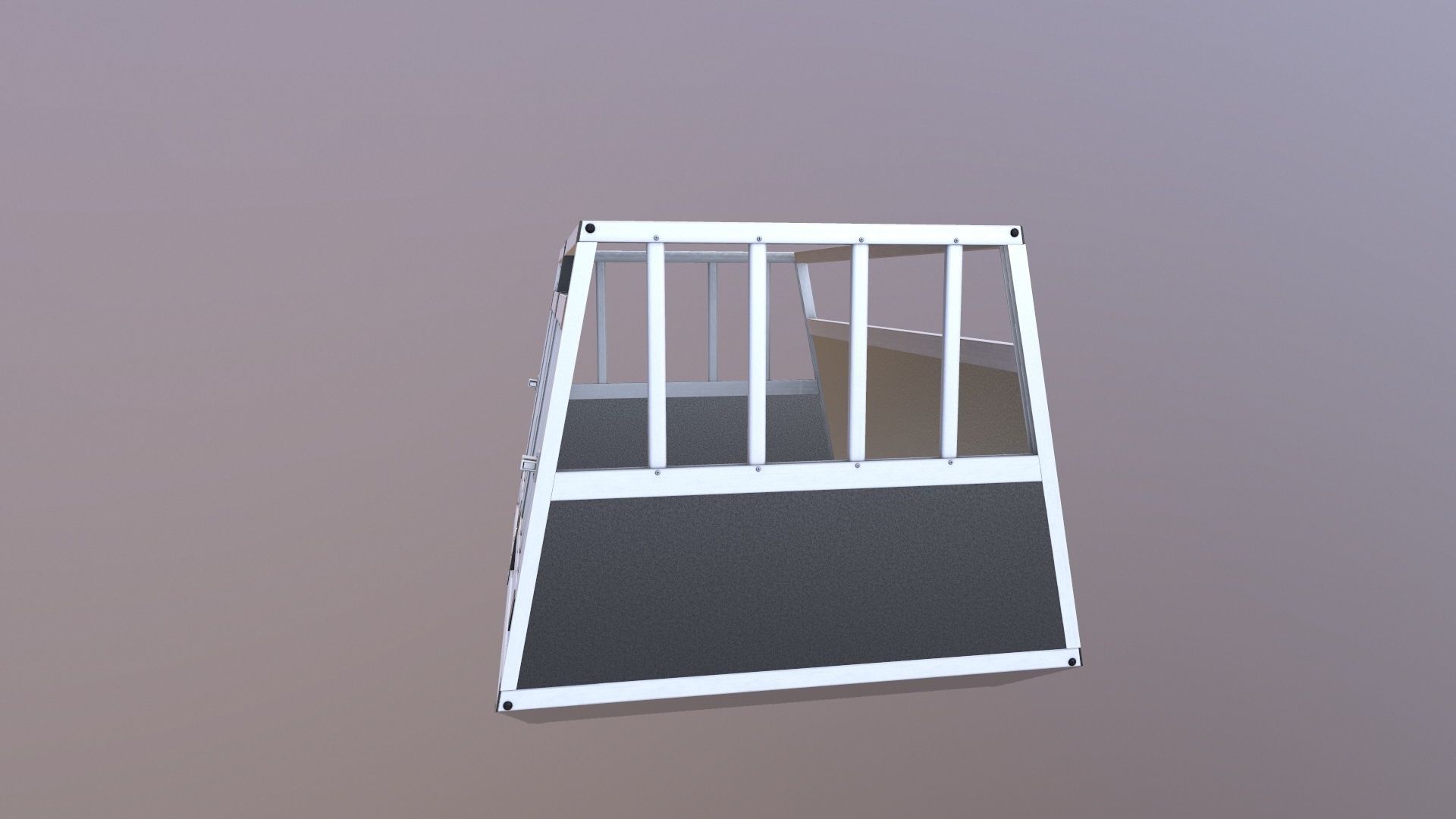 Dog Cage 3D model_4