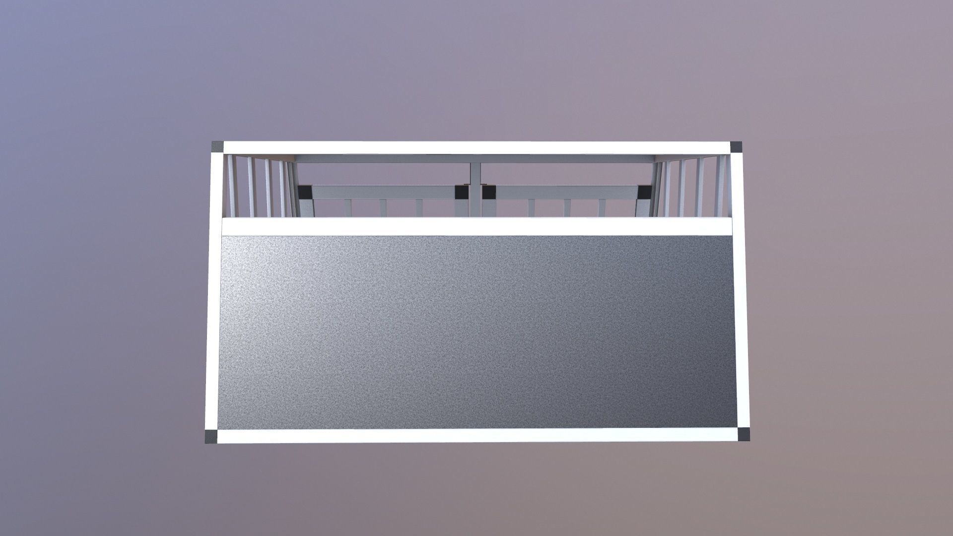 Dog Cage 3D model_6