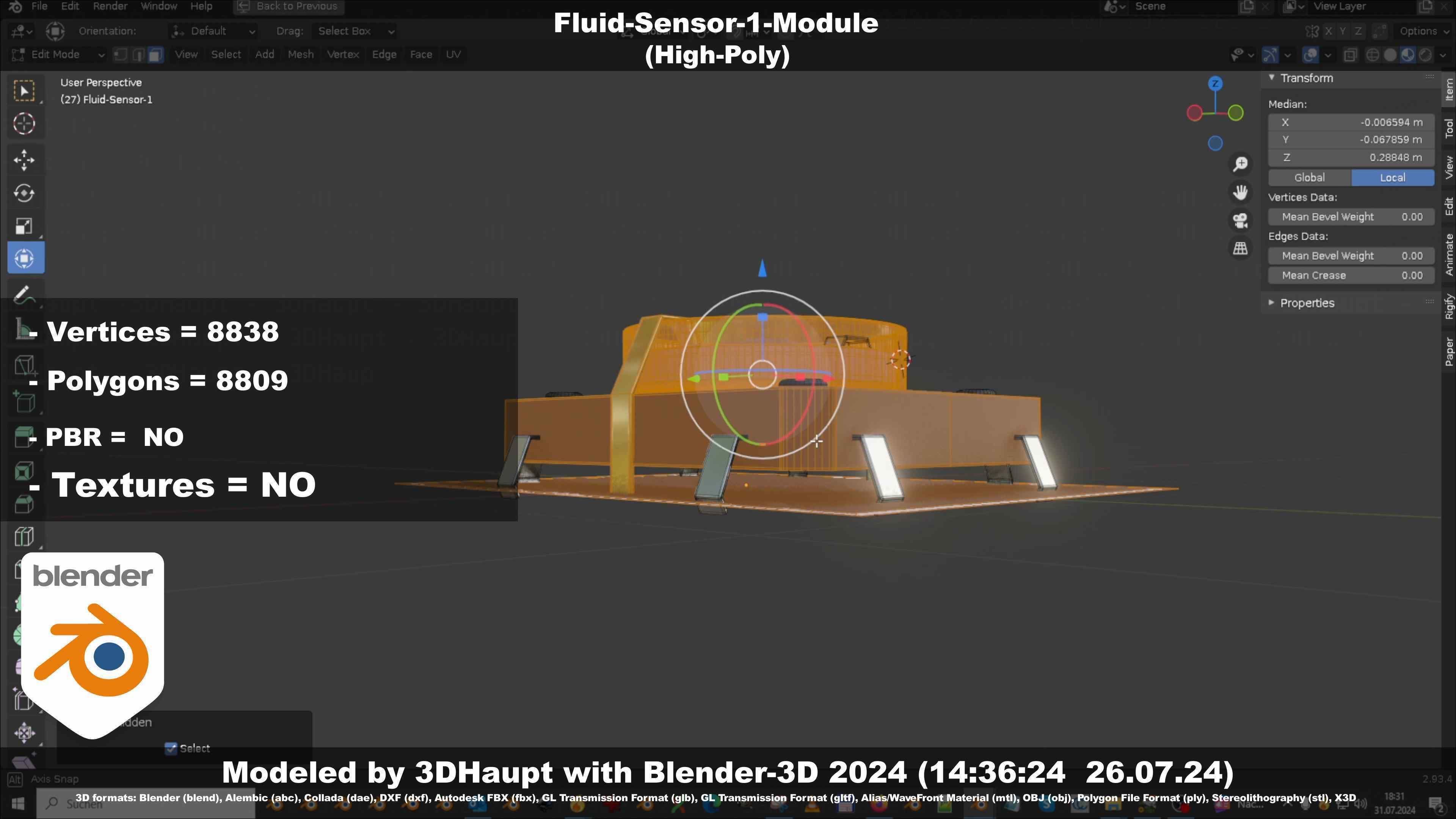 Fluid-Sensor-1-Module 3D model_54