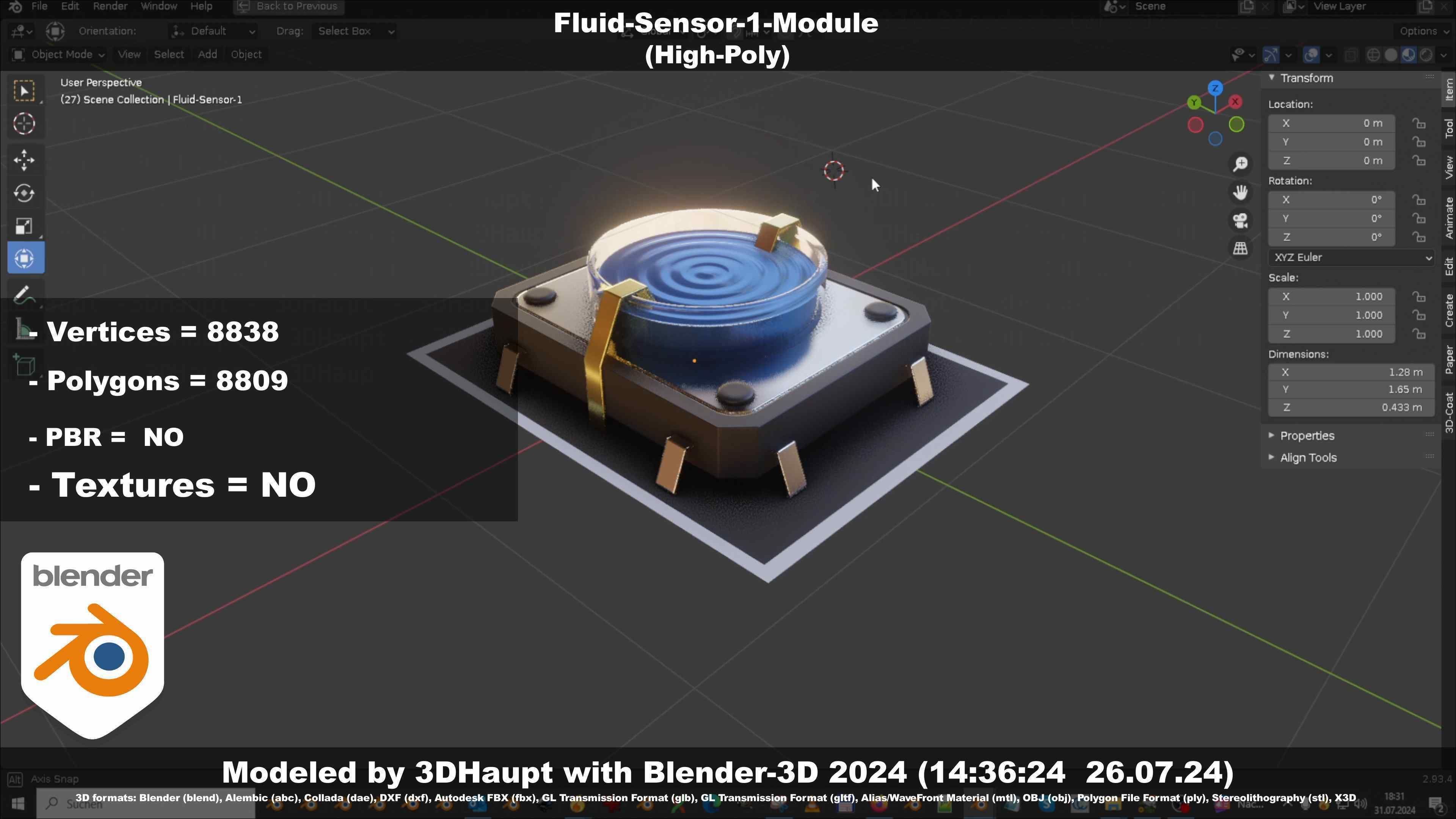 Fluid-Sensor-1-Module 3D model_59