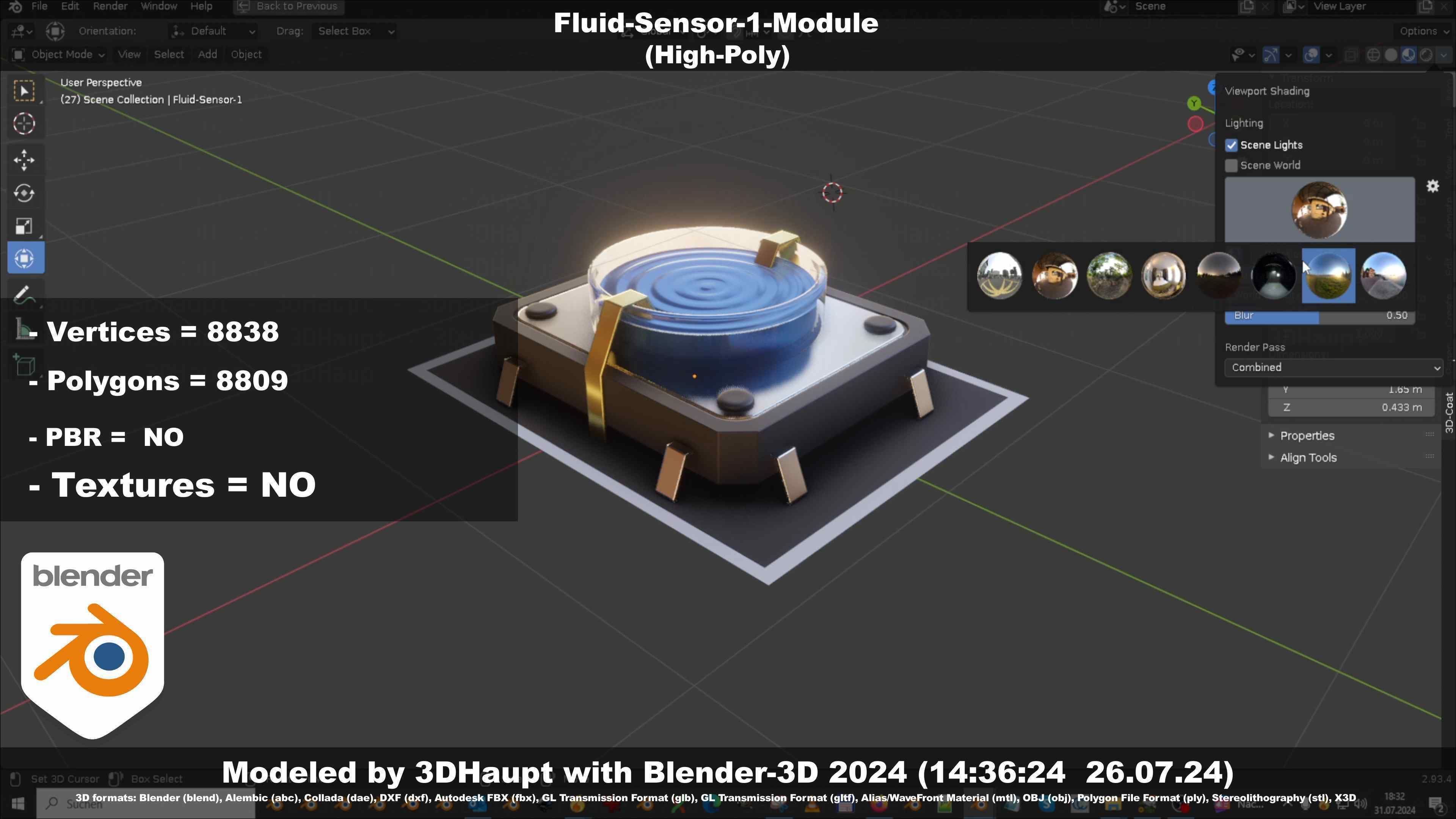 Fluid-Sensor-1-Module 3D model_106