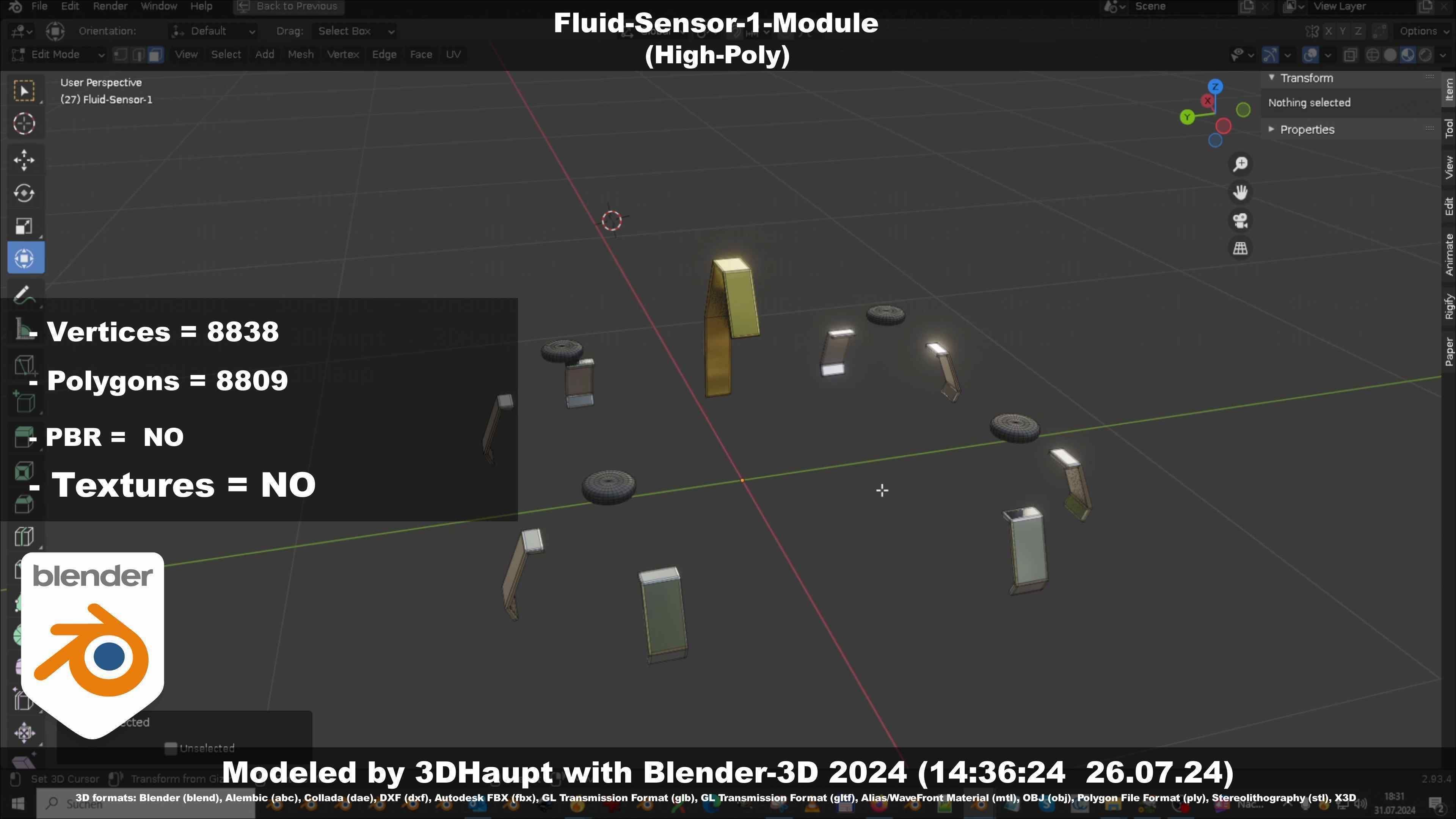 Fluid-Sensor-1-Module 3D model_50