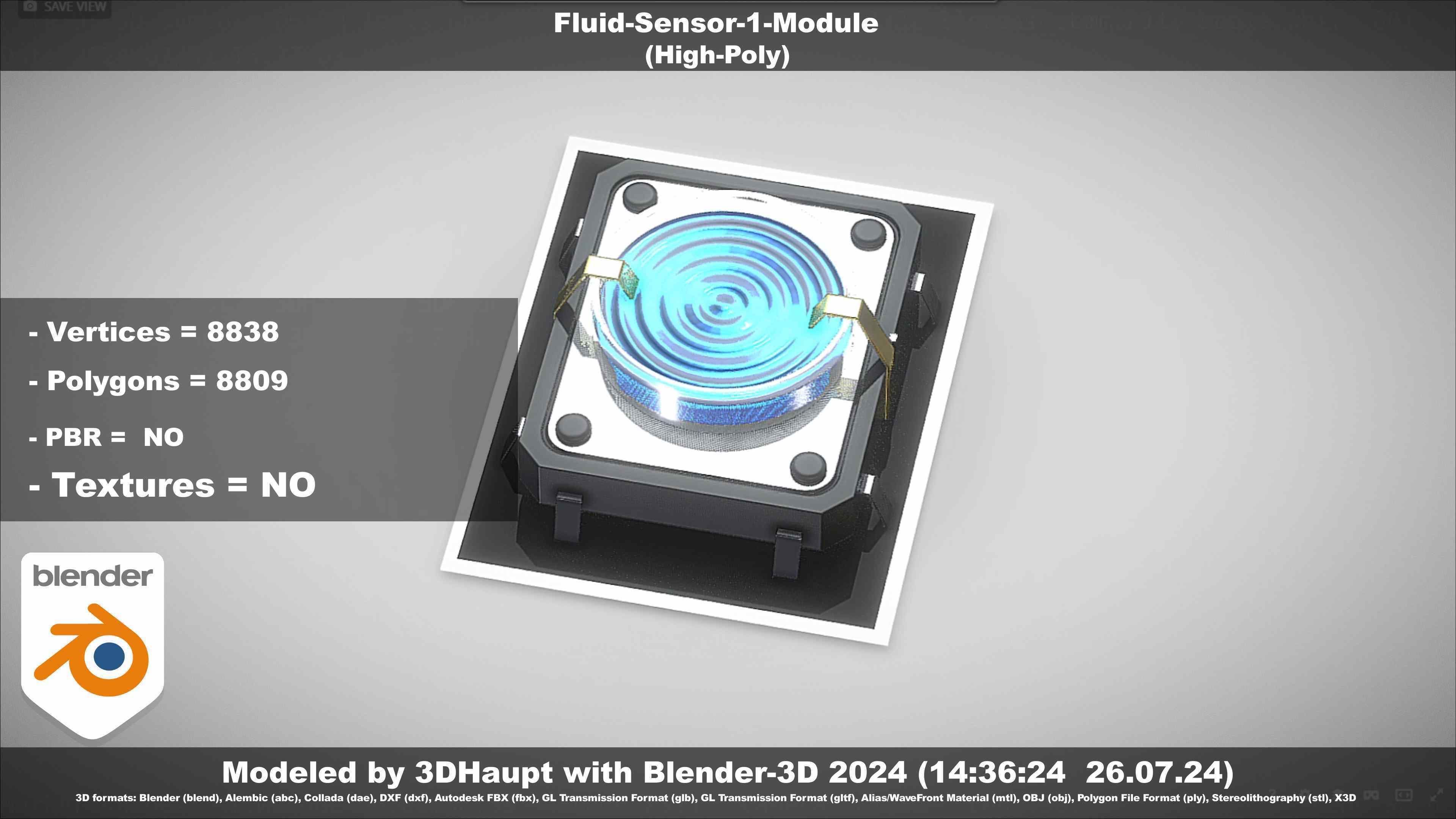 Fluid-Sensor-1-Module 3D model_15