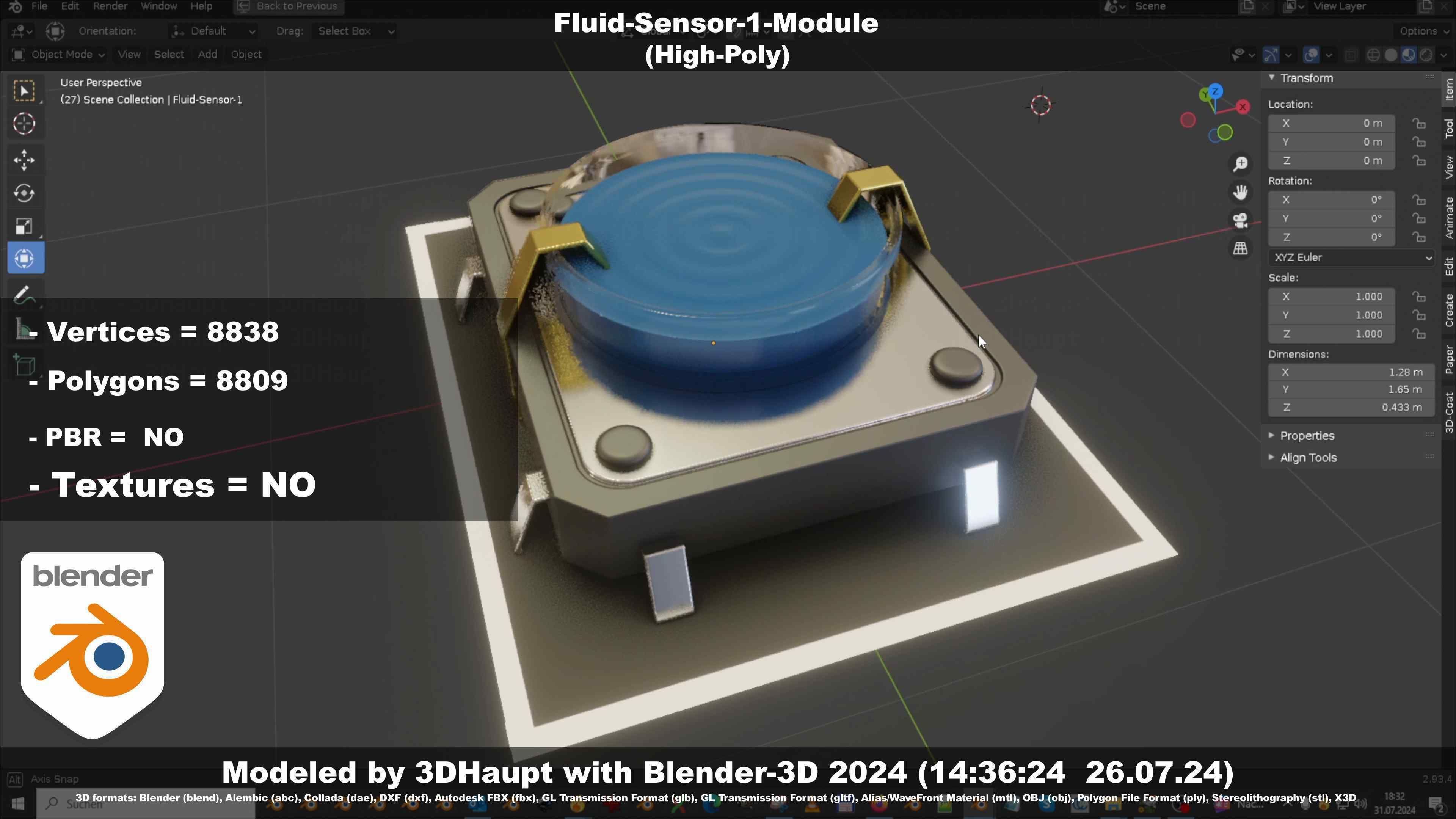 Fluid-Sensor-1-Module 3D model_70