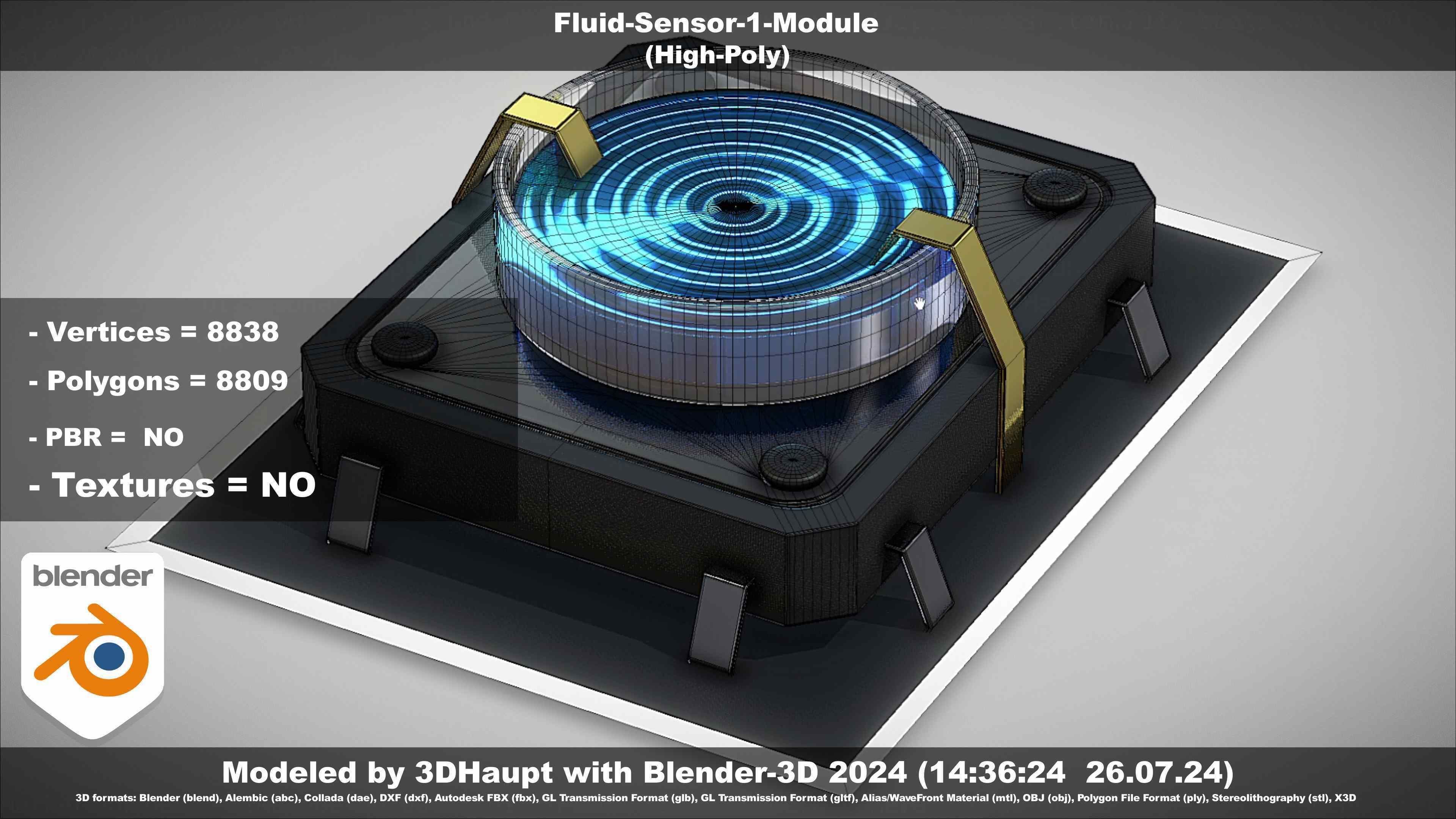 Fluid-Sensor-1-Module 3D model_28