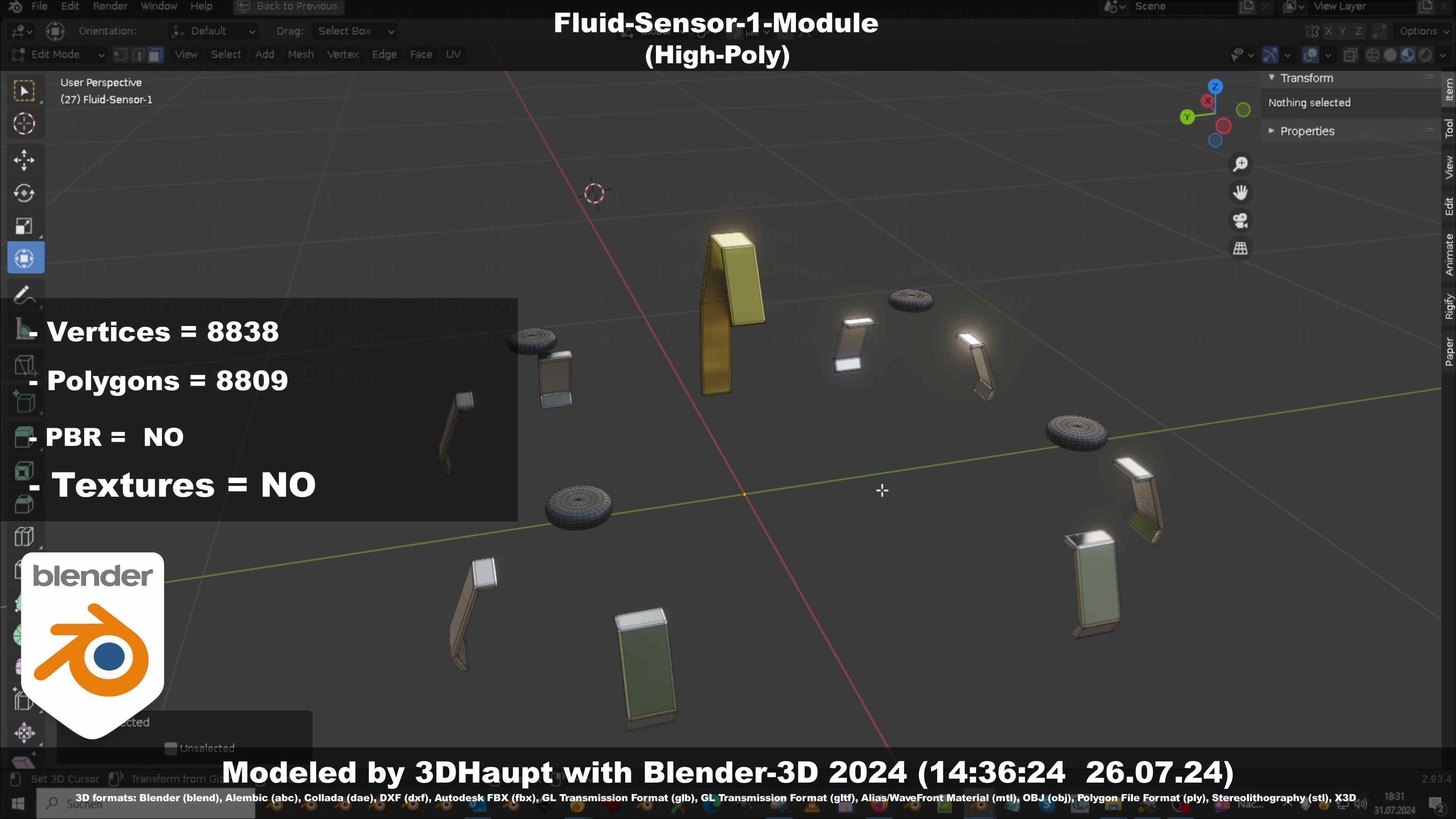 Fluid-Sensor-1-Module 3D model_39