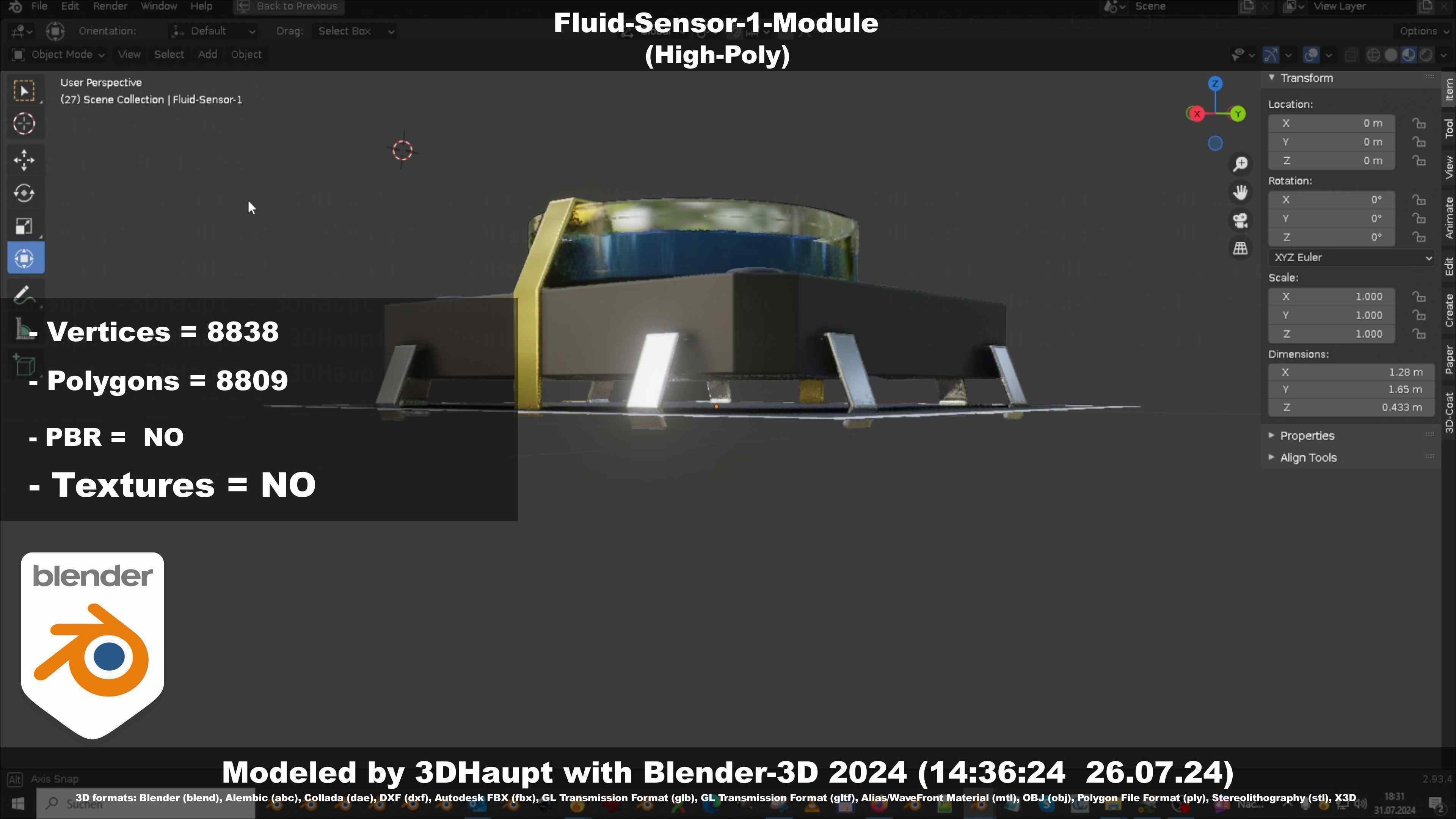 Fluid-Sensor-1-Module 3D model_75
