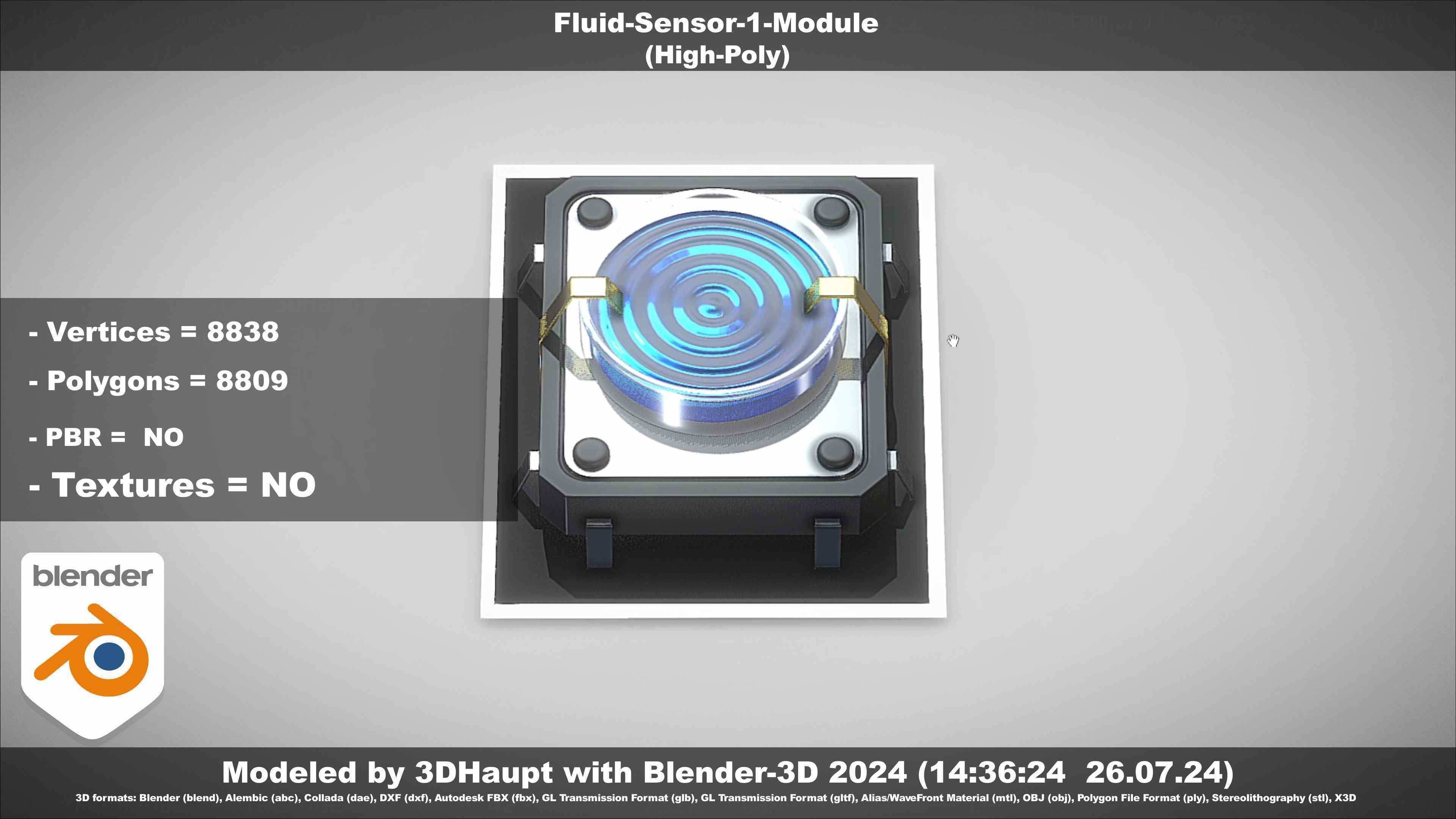 Fluid-Sensor-1-Module 3D model_115
