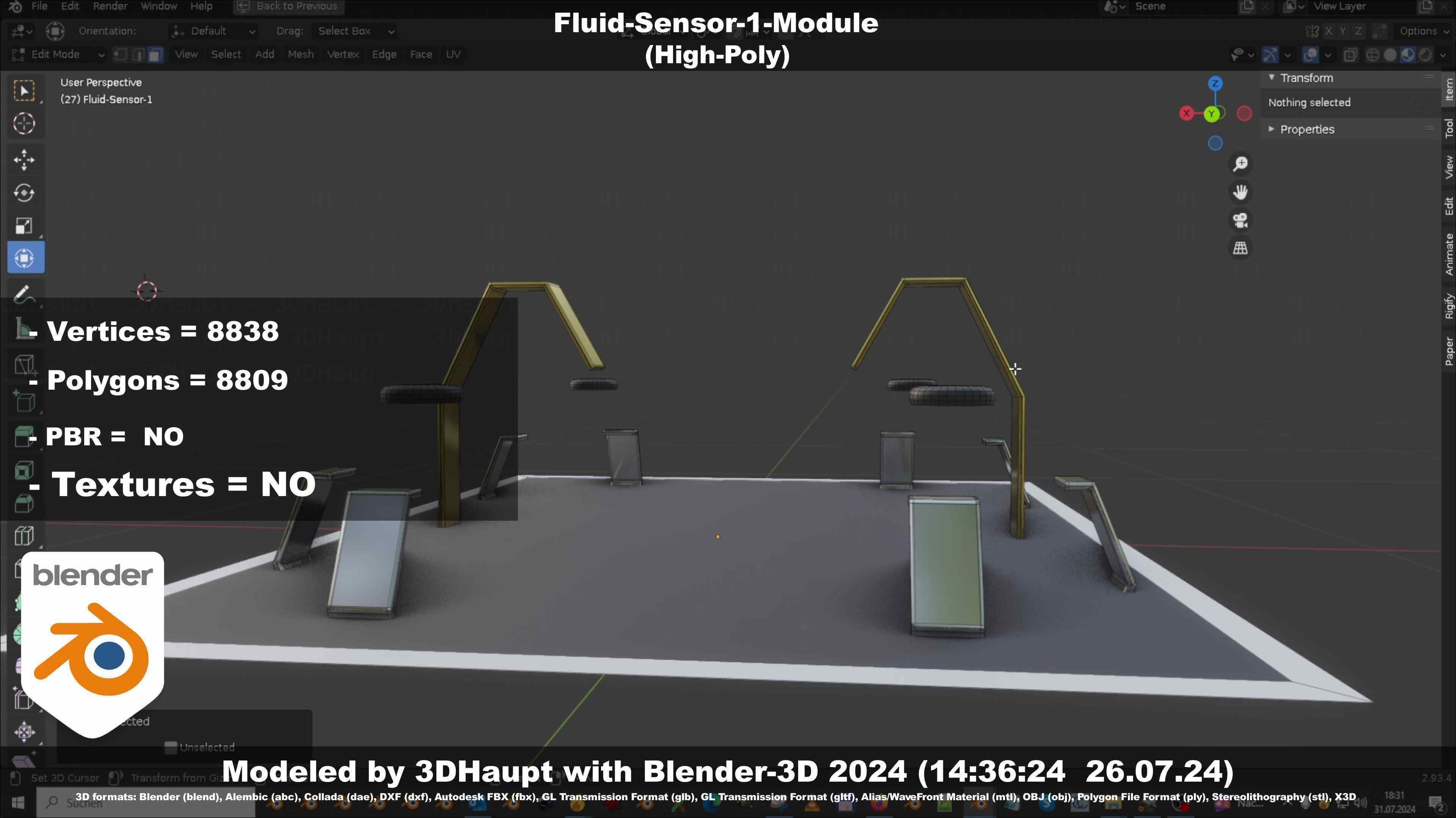 Fluid-Sensor-1-Module 3D model_48