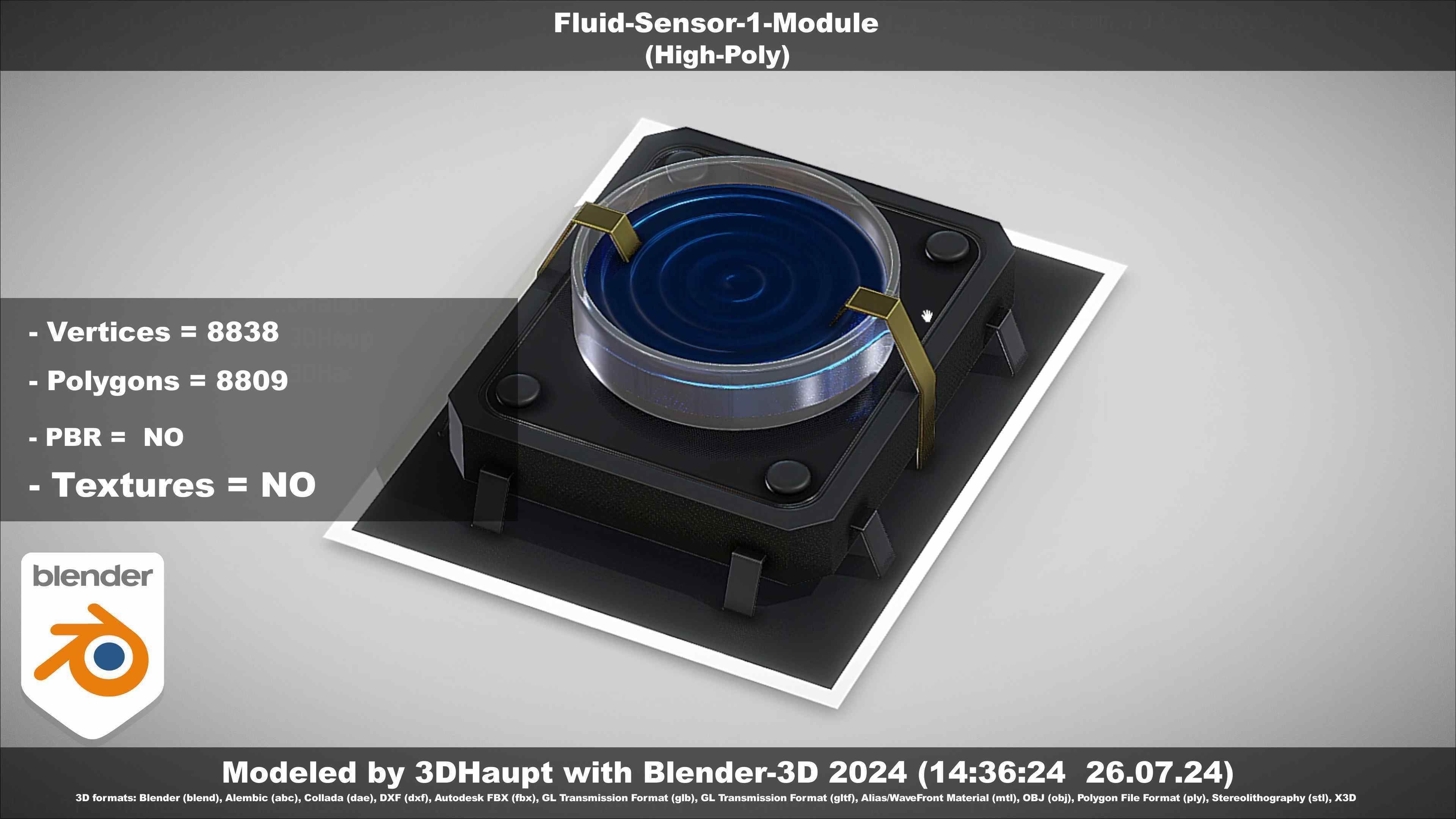 Fluid-Sensor-1-Module 3D model_127