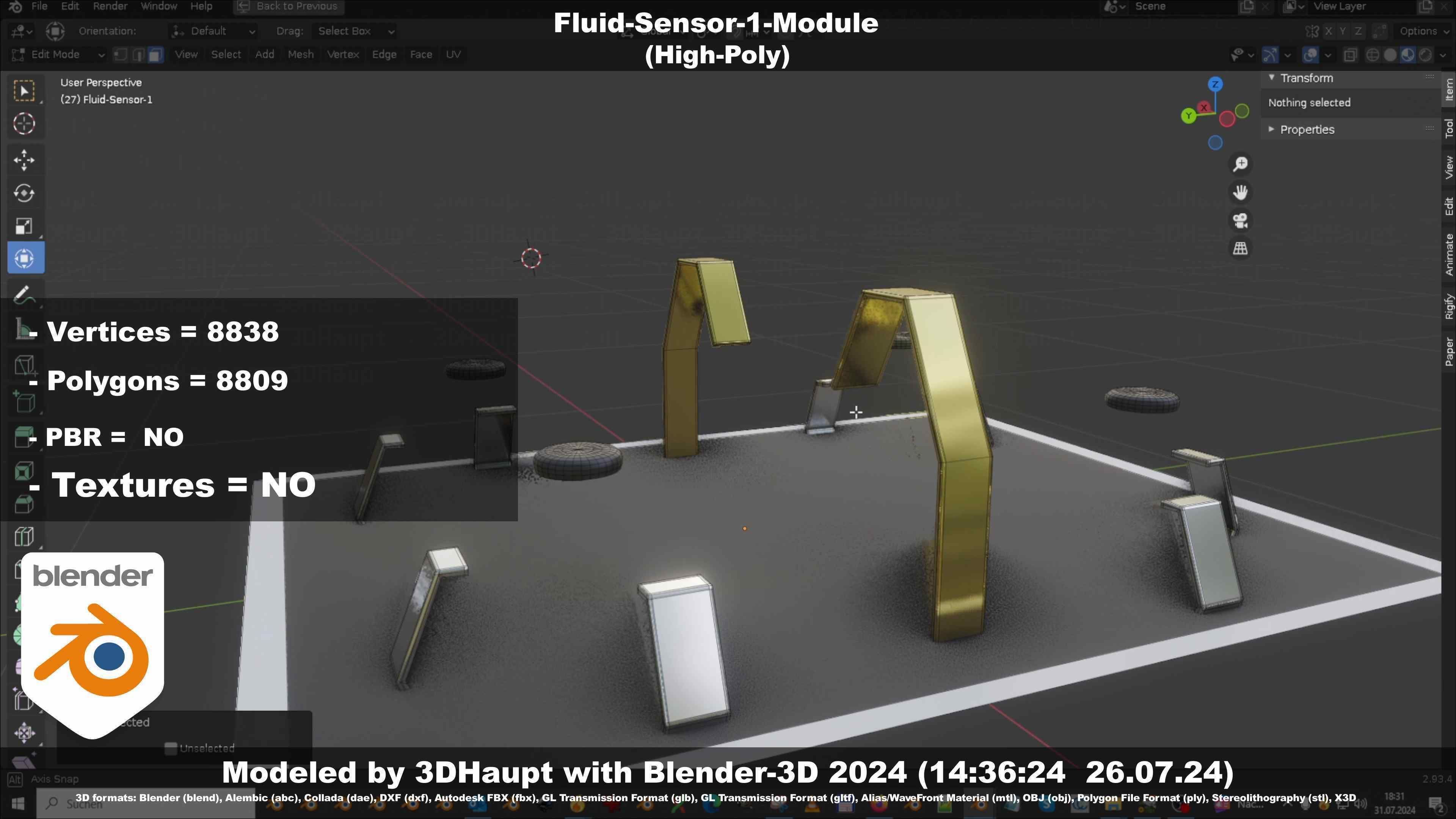 Fluid-Sensor-1-Module 3D model_38
