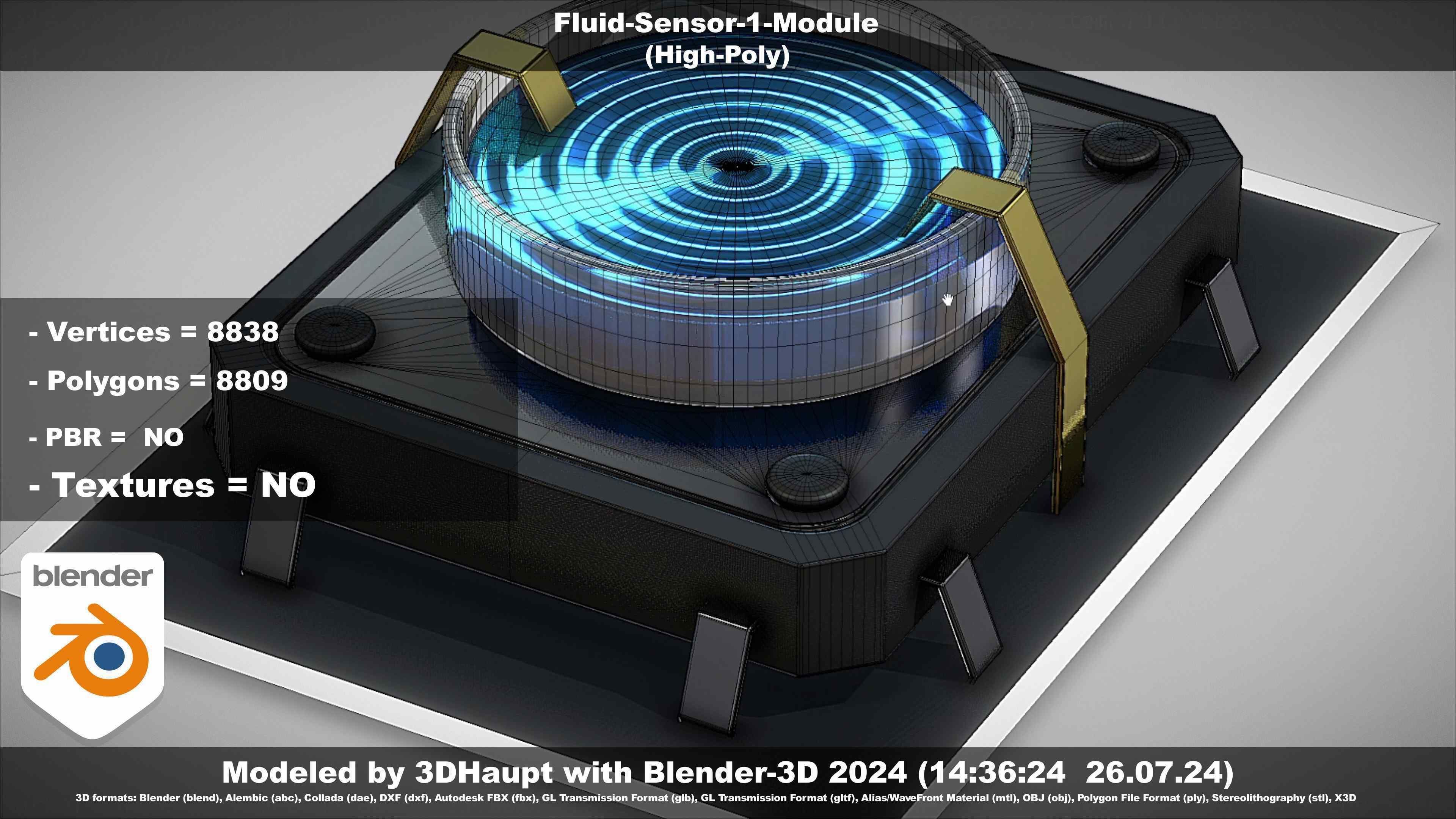 Fluid-Sensor-1-Module 3D model_92