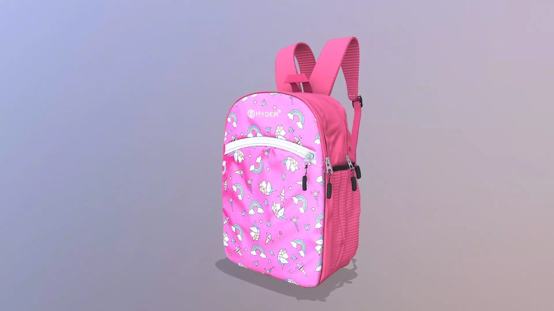 School Bag 3D model_0