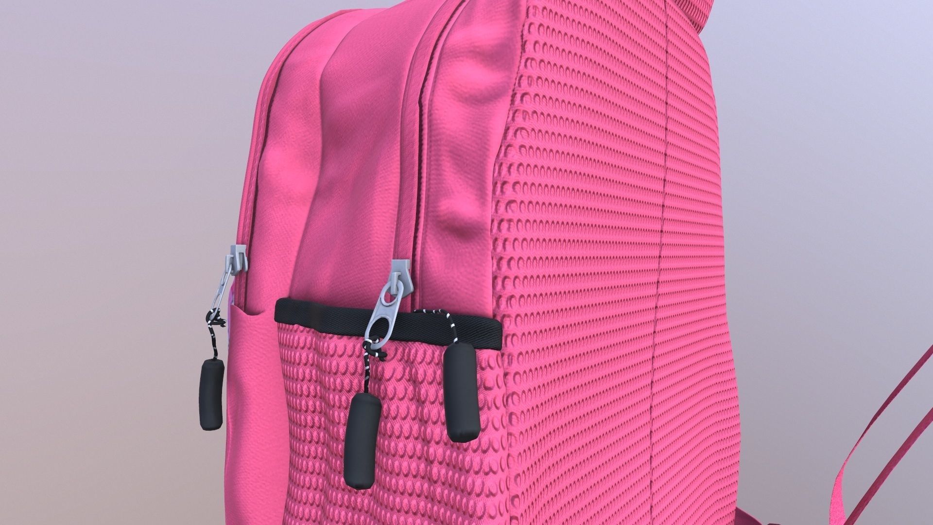 School Bag 3D model_8
