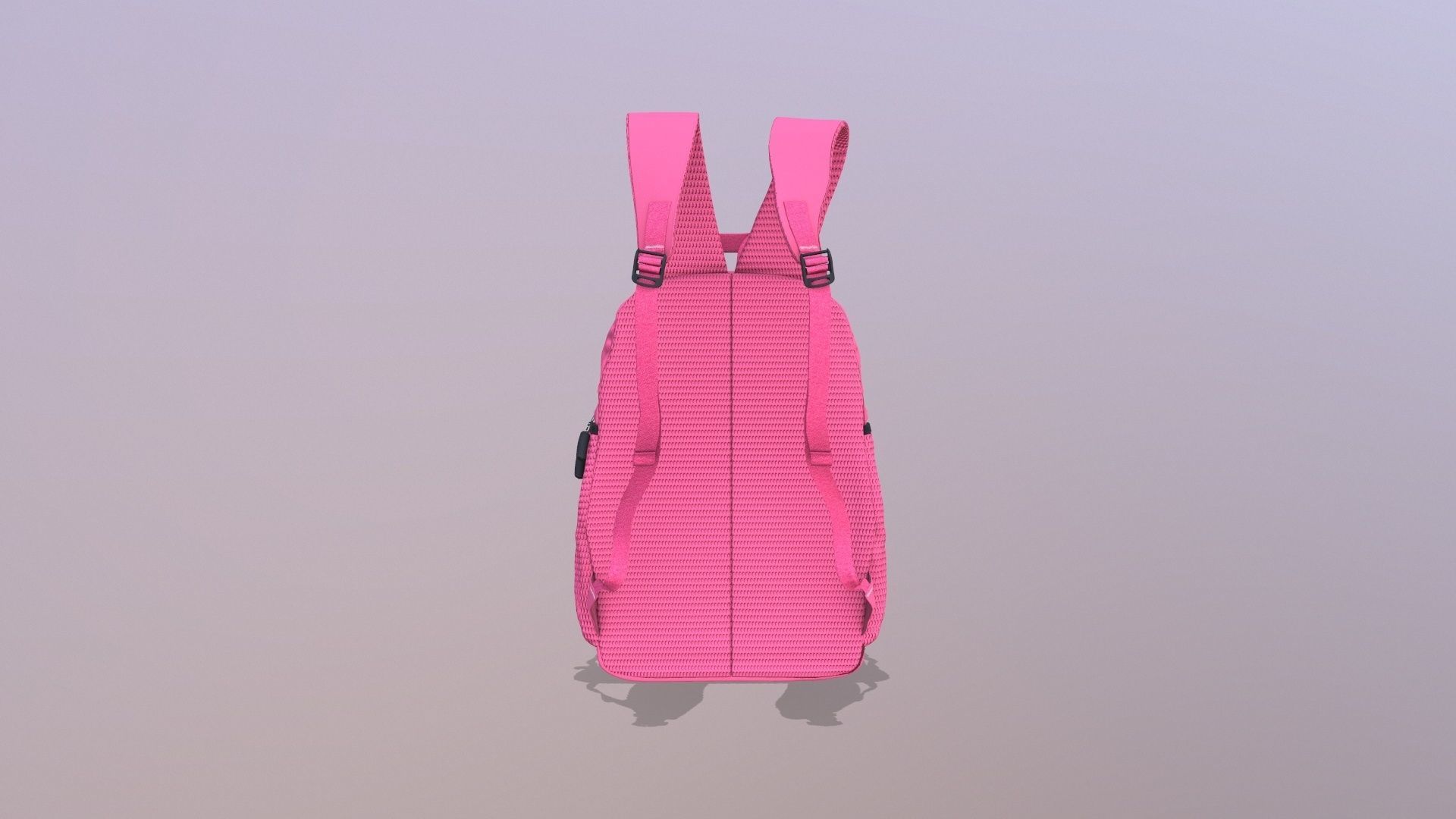 School Bag 3D model_6