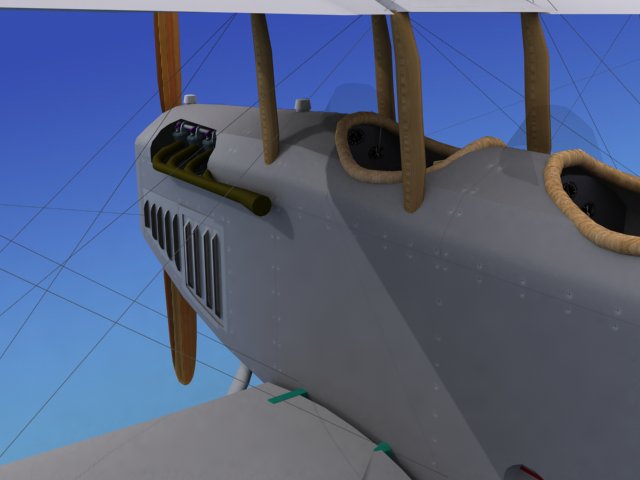 Curtiss JN-2 Jenny V10 Flying Circus 3D model_3