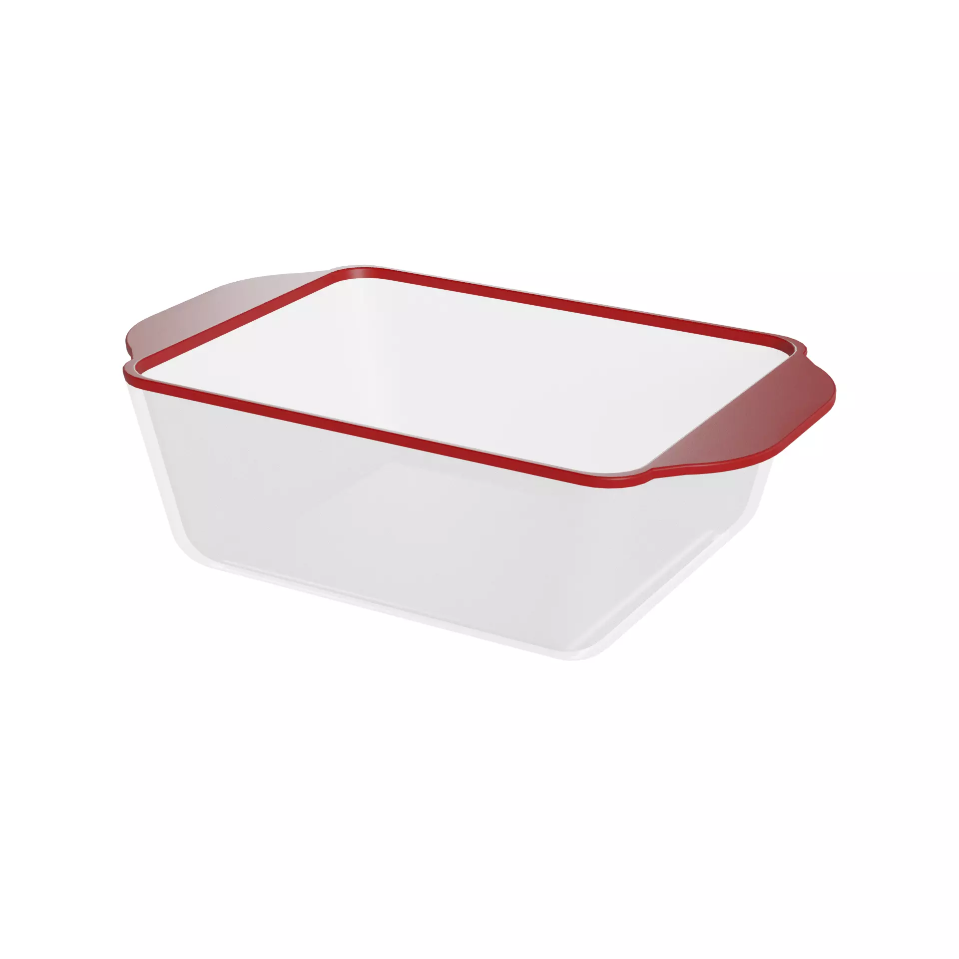 Baking dishes Baking Dish Low-poly 3D model_0