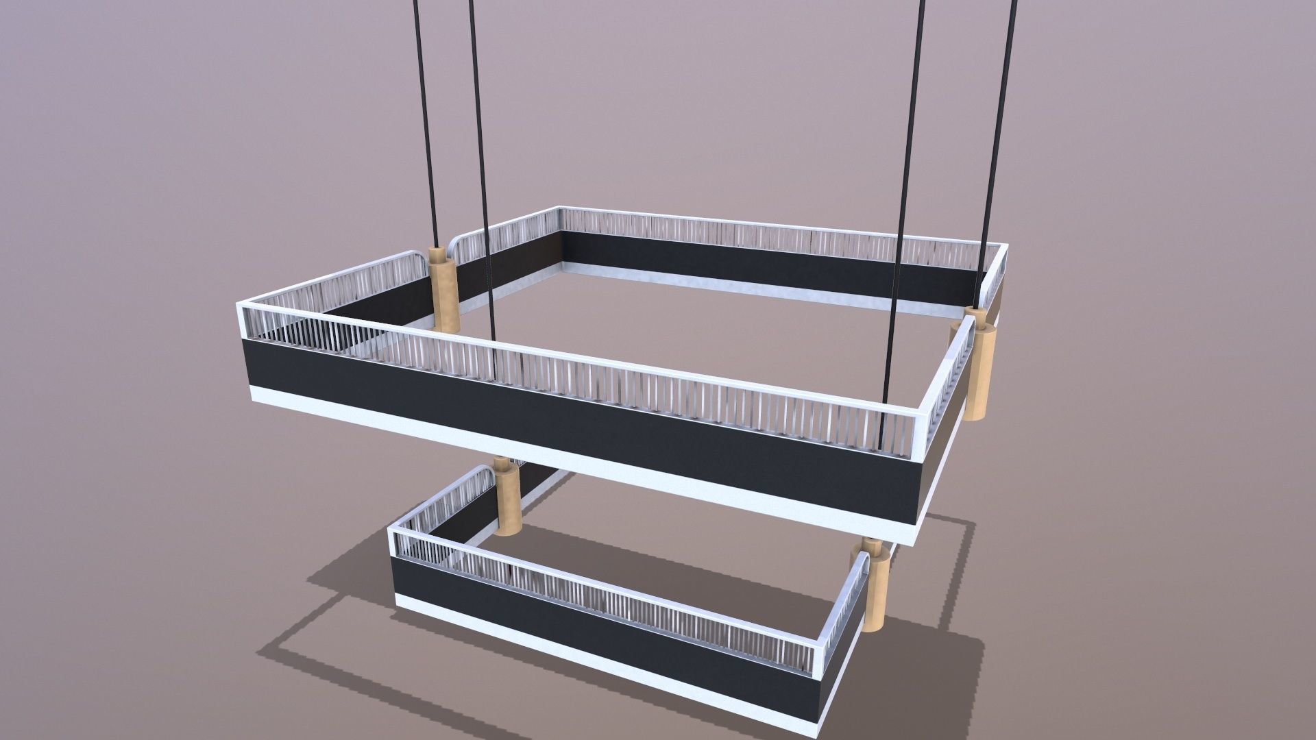 LED Pendant Light 3D model_3